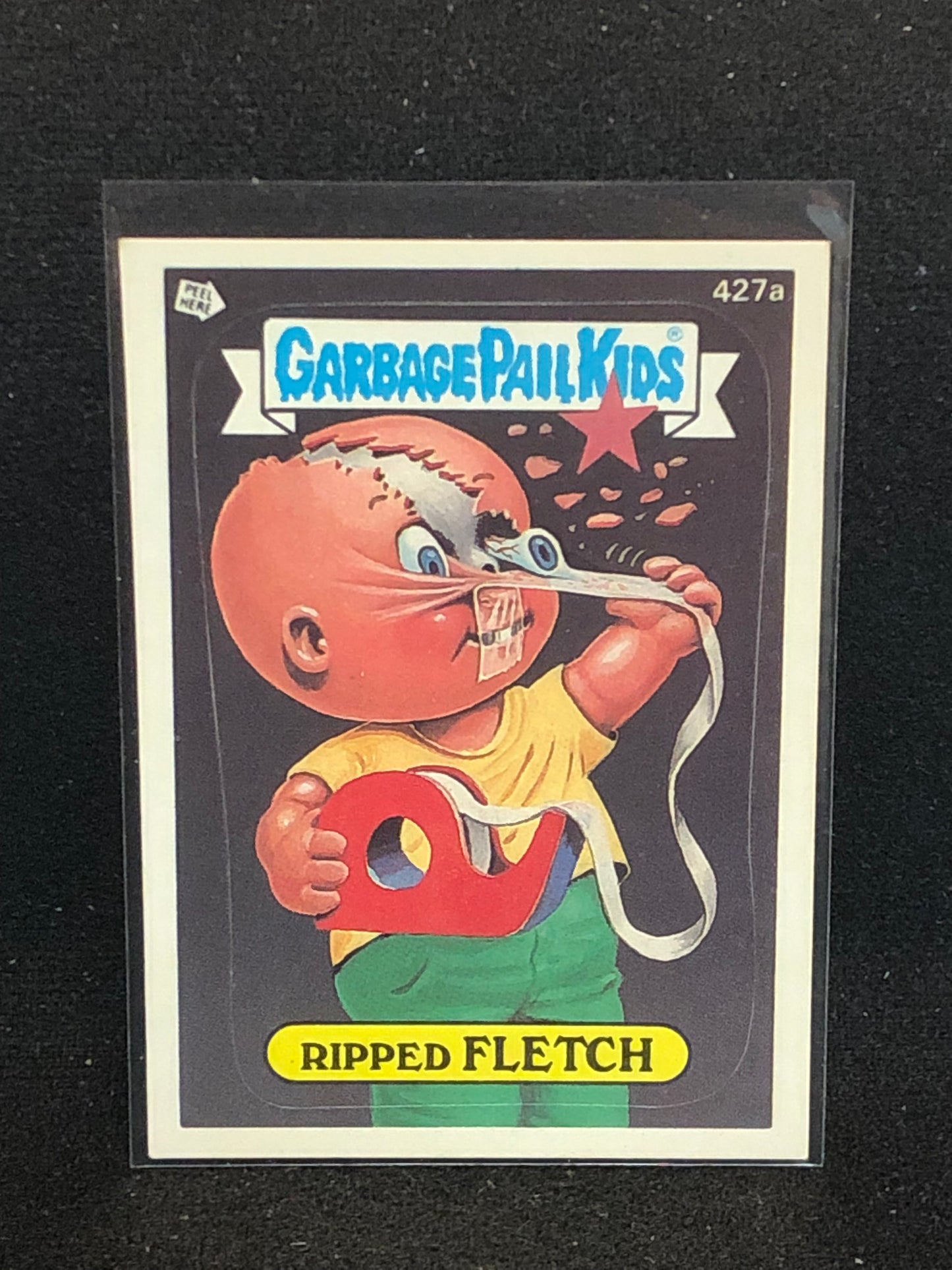 Garbage Pail Kids Original Series 11 (os11) 427a Ripped Fletch
