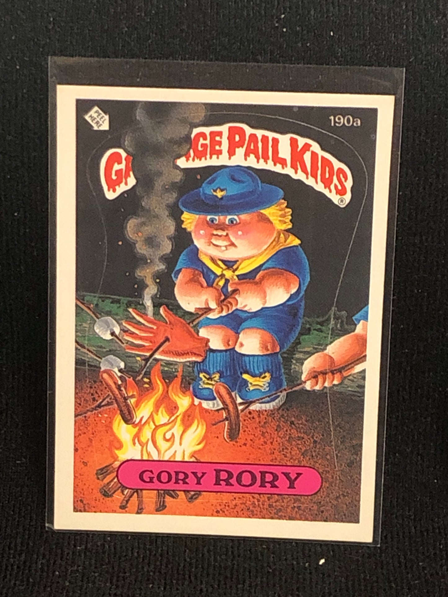 Garbage Pail Kids Original Series 5 (os5) 190a Gory Rory