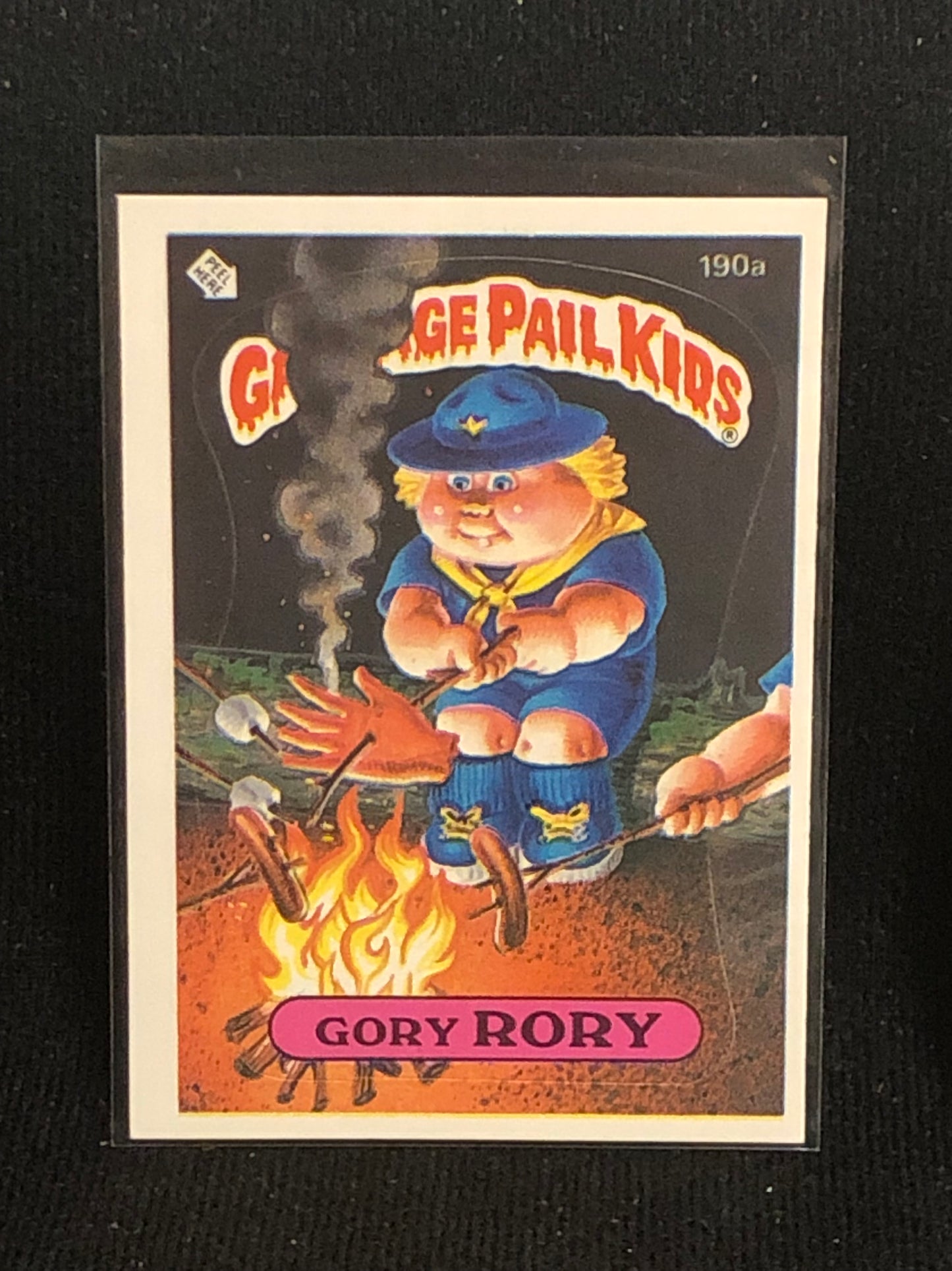 Garbage Pail Kids Original Series 5 (os5) 190a Gory Rory