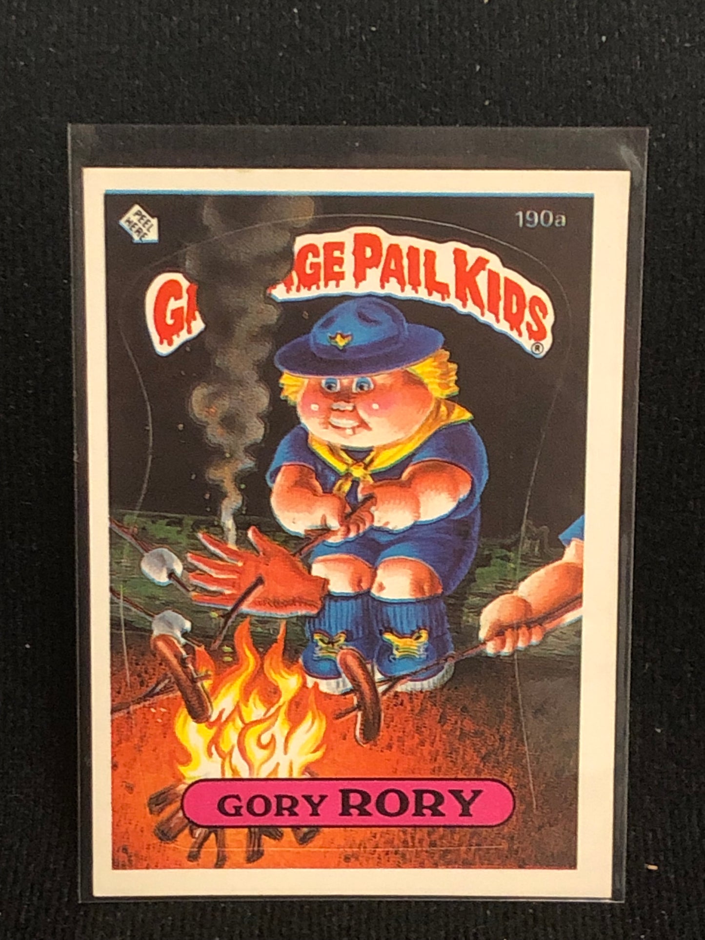 Garbage Pail Kids Original Series 5 (os5) 190a Gory Rory