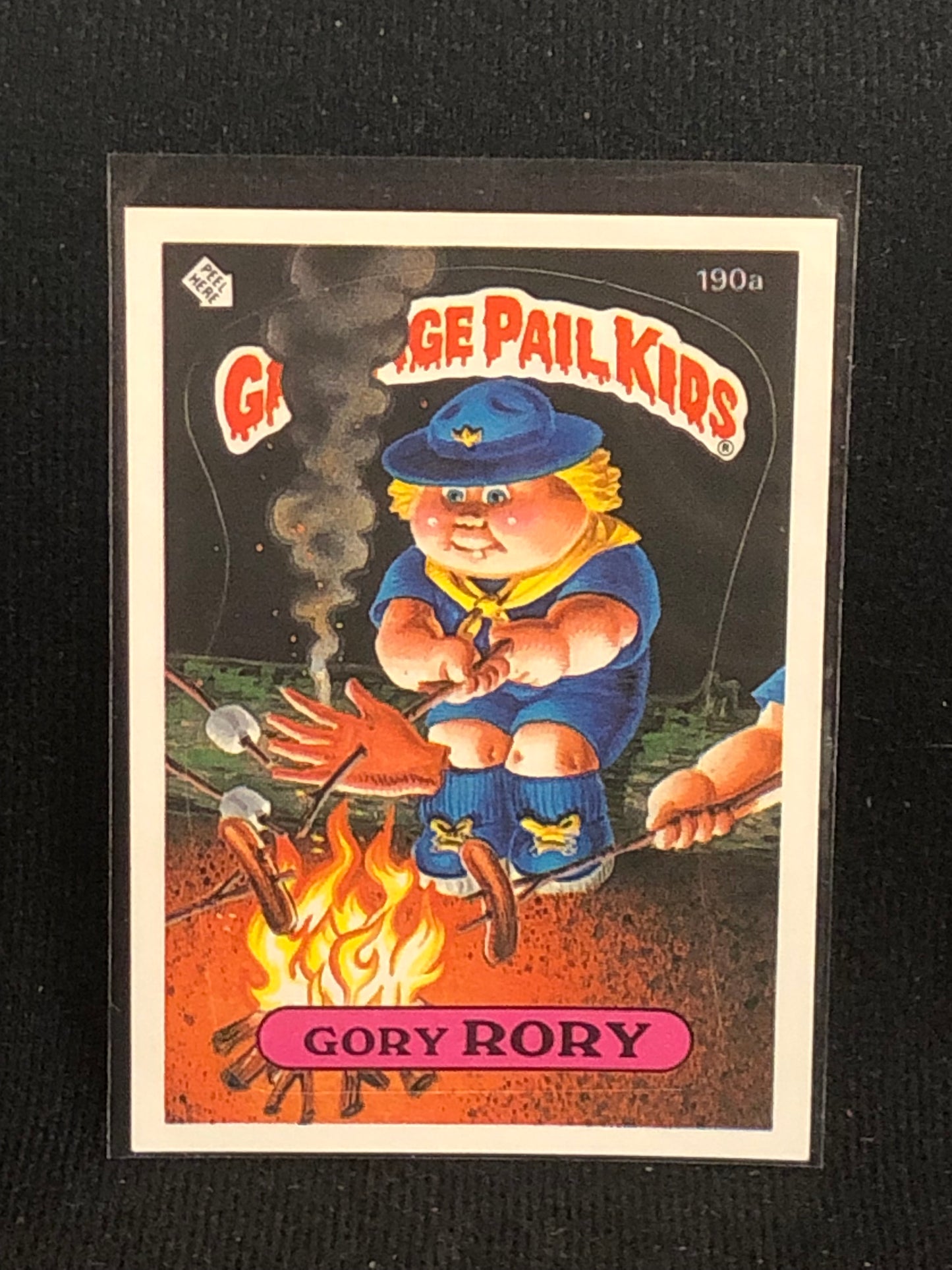 Garbage Pail Kids Original Series 5 (os5) 190a Gory Rory