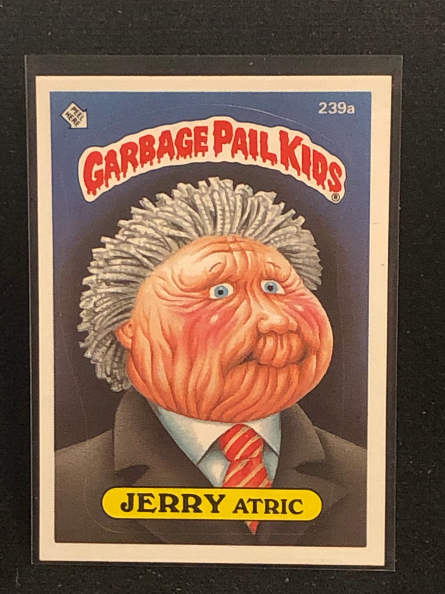 Garbage Pail Kids Original Series 6 (os6) 239a Jerry Atric