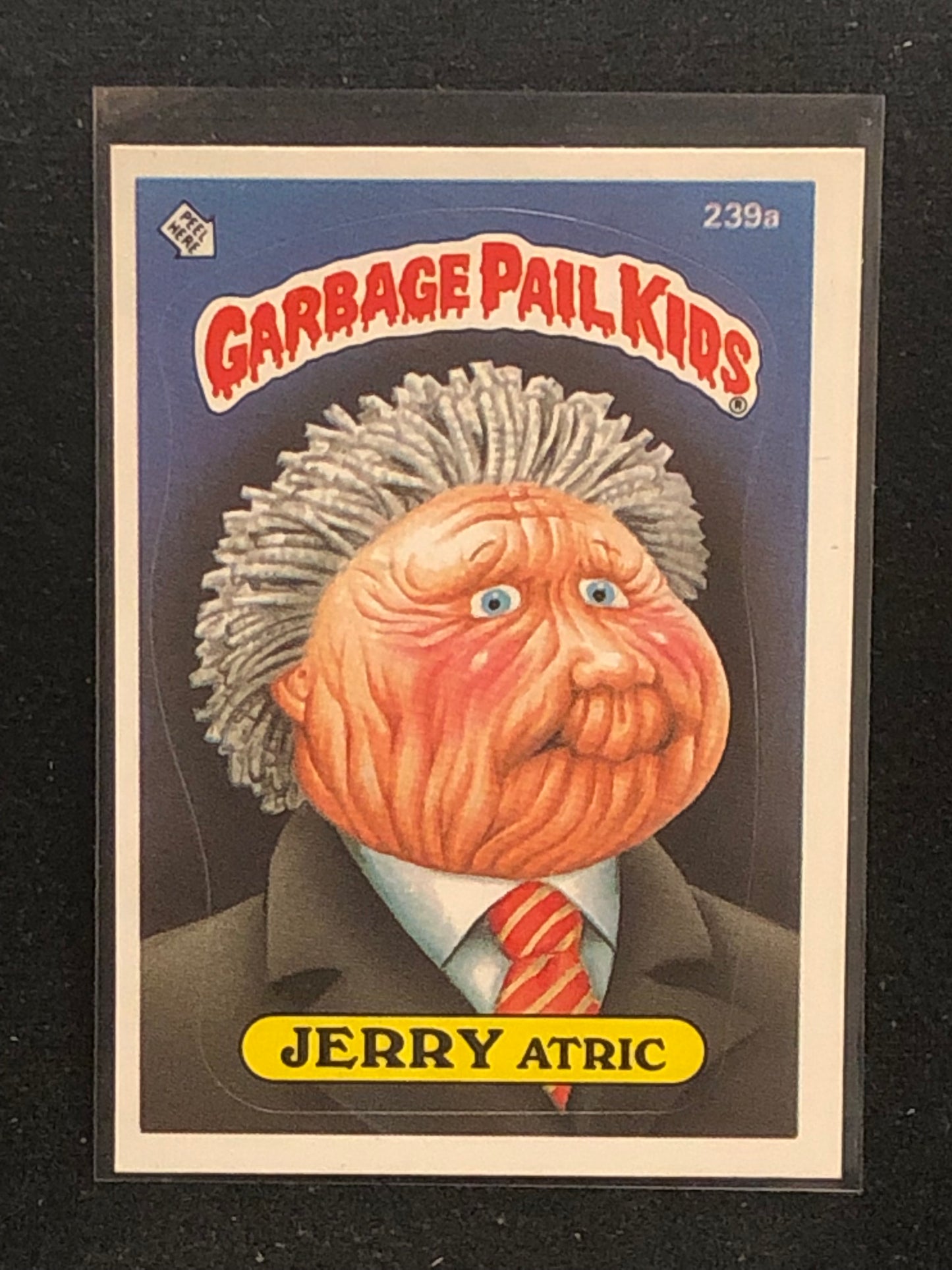 Garbage Pail Kids Original Series 6 (os6) 239a Jerry Atric