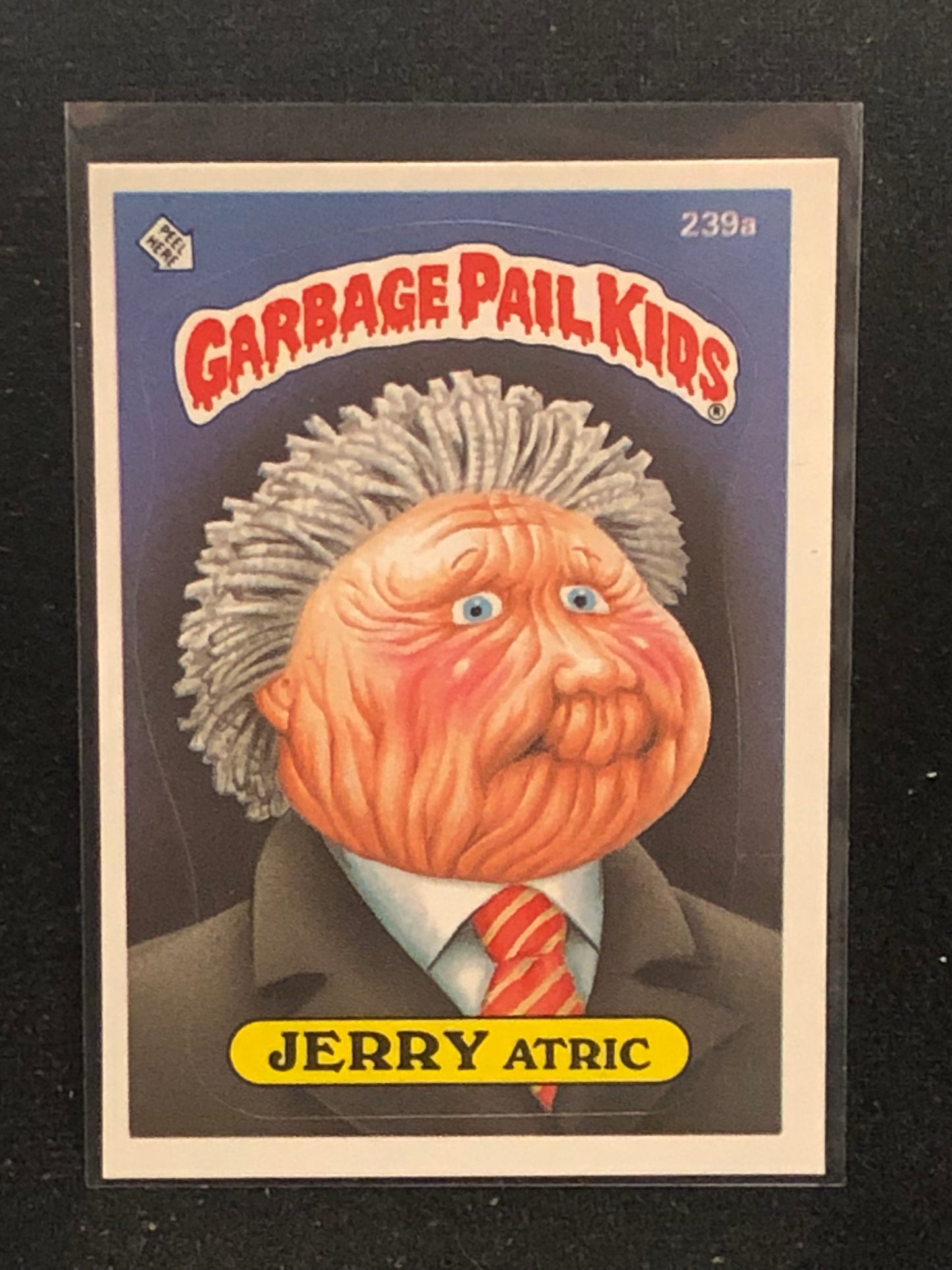 Garbage Pail Kids Original Series 6 (os6) 239a Jerry Atric