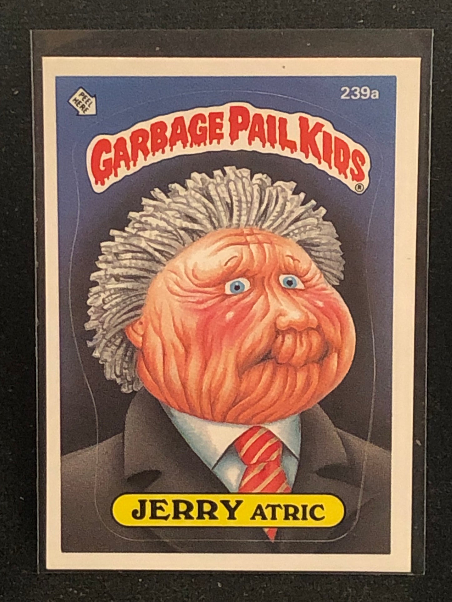 Garbage Pail Kids Original Series 6 (os6) 239a Jerry Atric