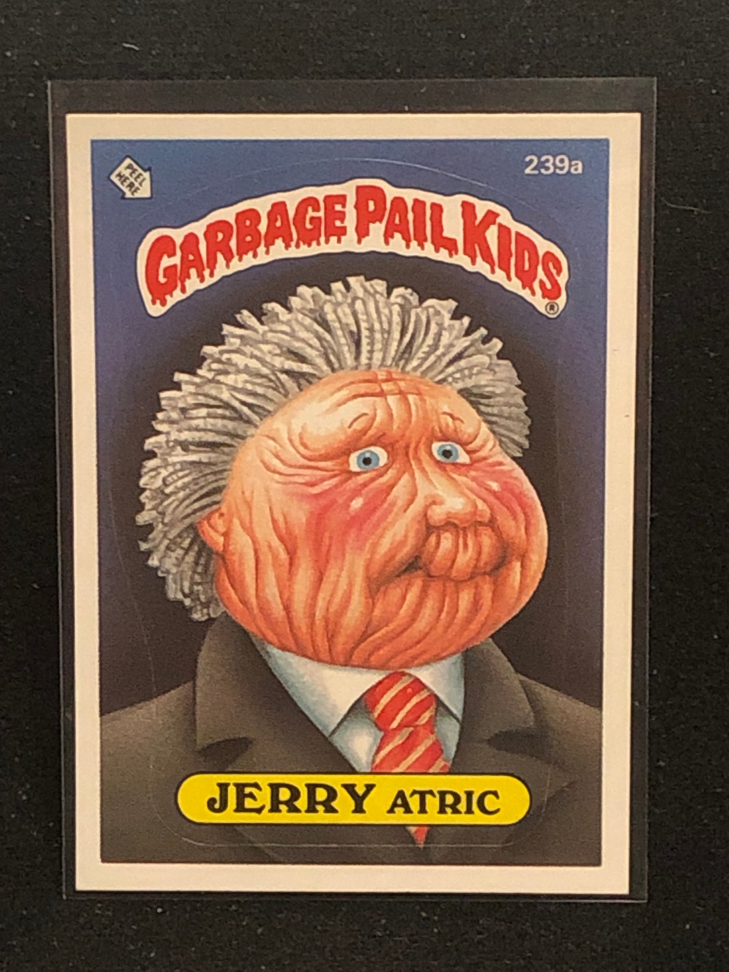 Garbage Pail Kids Original Series 6 (os6) 239a Jerry Atric