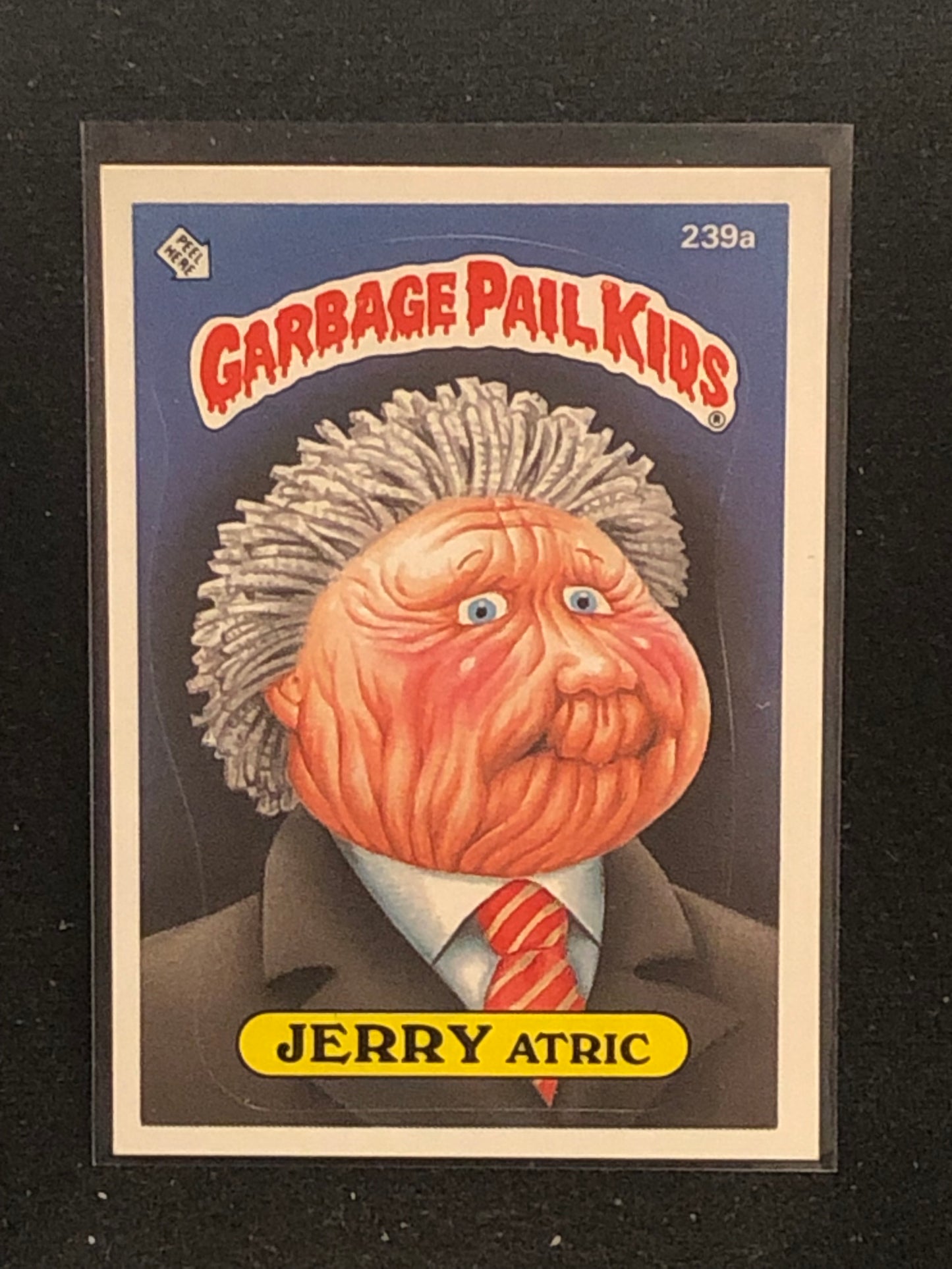 Garbage Pail Kids Original Series 6 (os6) 239a Jerry Atric