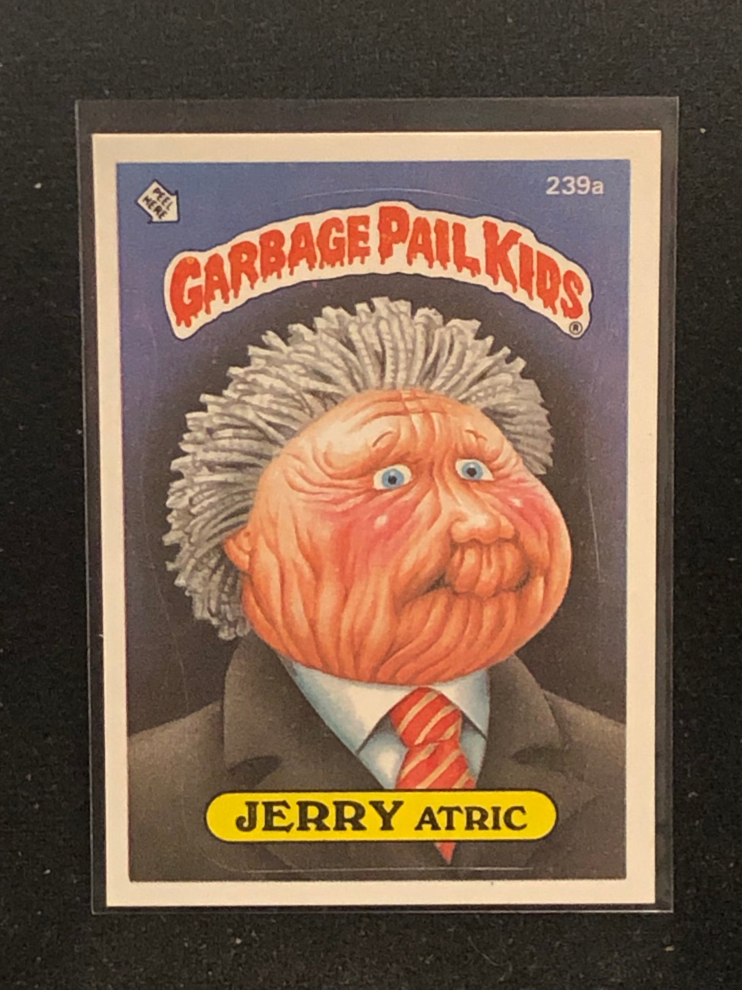 Garbage Pail Kids Original Series 6 (os6) 239a Jerry Atric