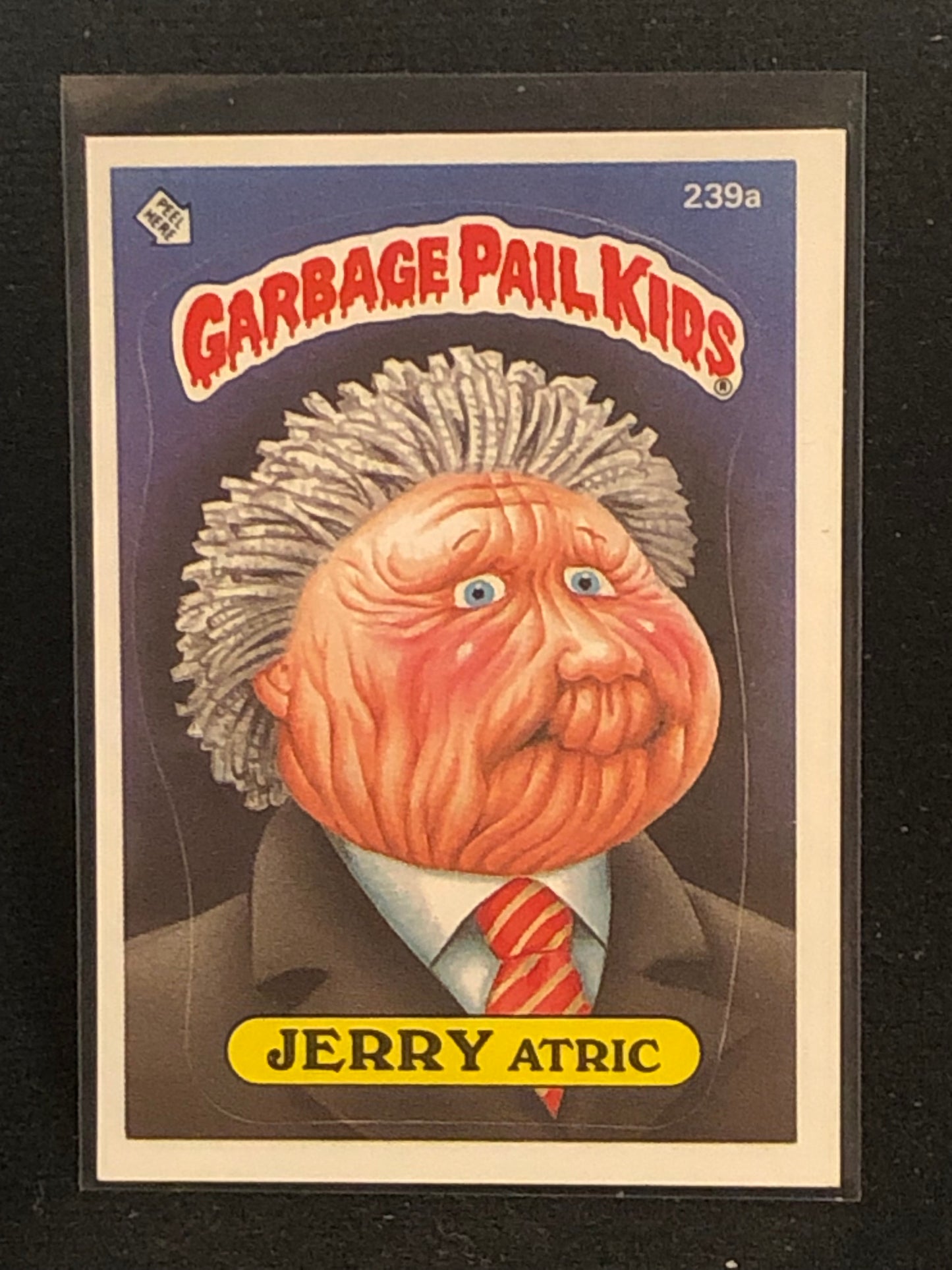 Garbage Pail Kids Original Series 6 (os6) 239a Jerry Atric