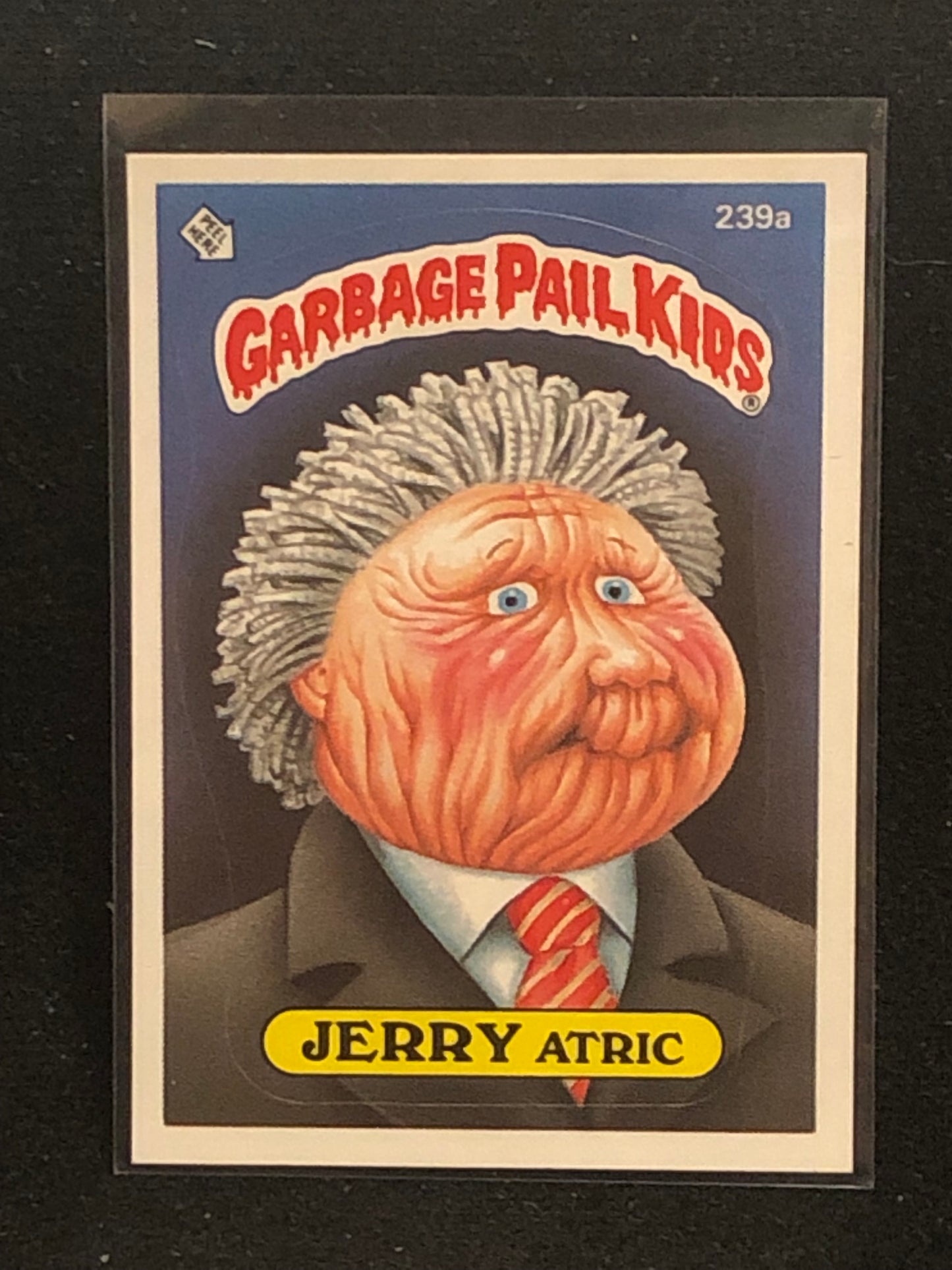 Garbage Pail Kids Original Series 6 (os6) 239a Jerry Atric