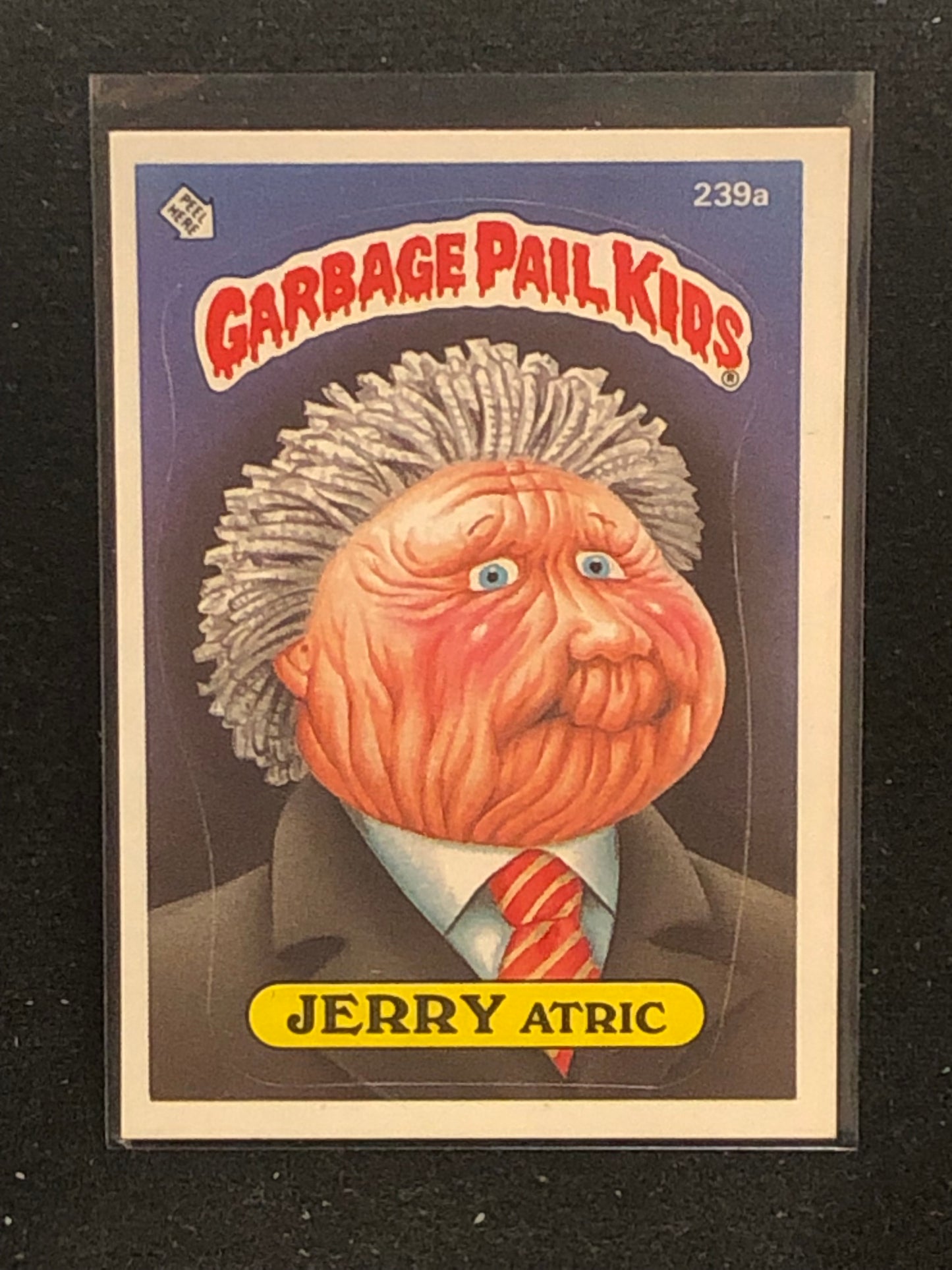 Garbage Pail Kids Original Series 6 (os6) 239a Jerry Atric