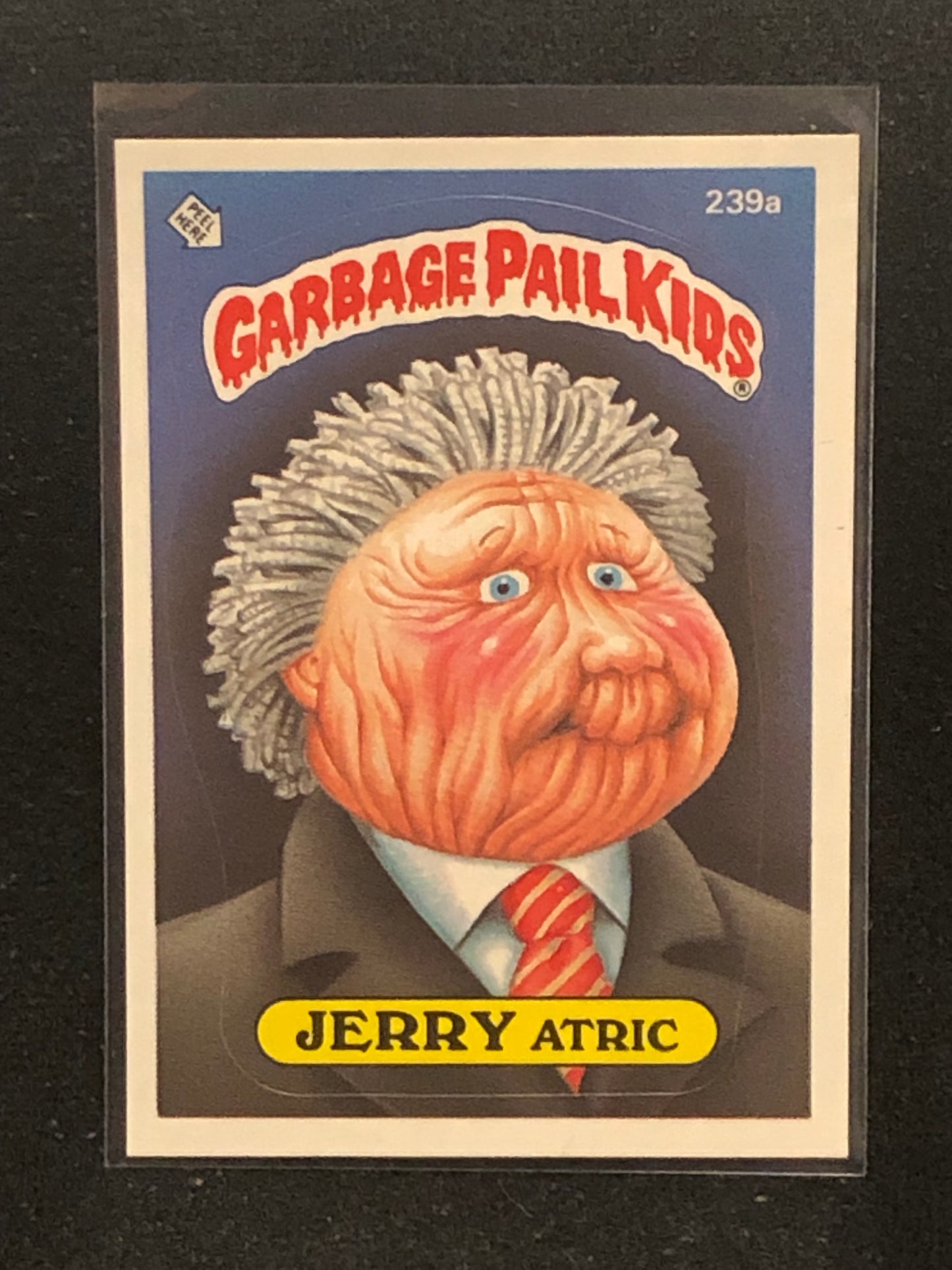 Garbage Pail Kids Original Series 6 (os6) 239a Jerry Atric