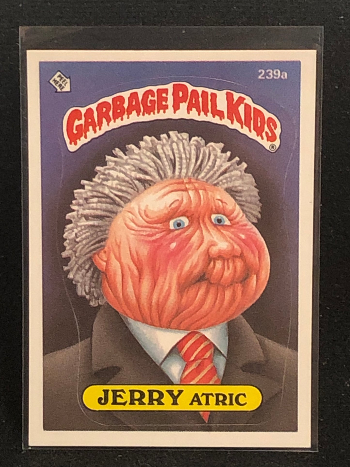 Garbage Pail Kids Original Series 6 (os6) 239a Jerry Atric