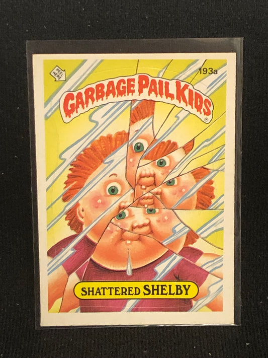 Garbage Pail Kids Original Series 5 (os5) 193a Shattered Shelby