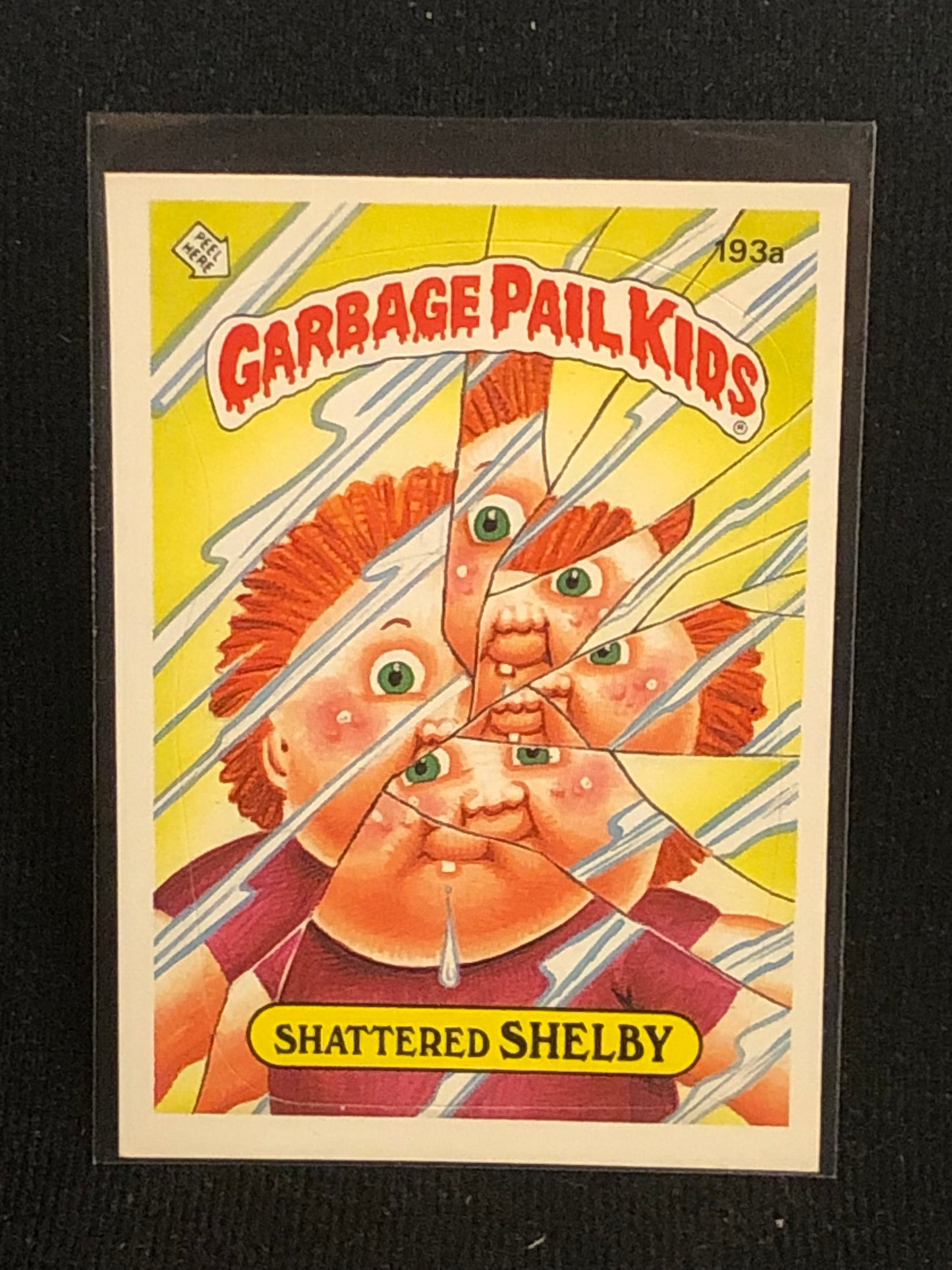 Garbage Pail Kids Original Series 5 (os5) 193a Shattered Shelby