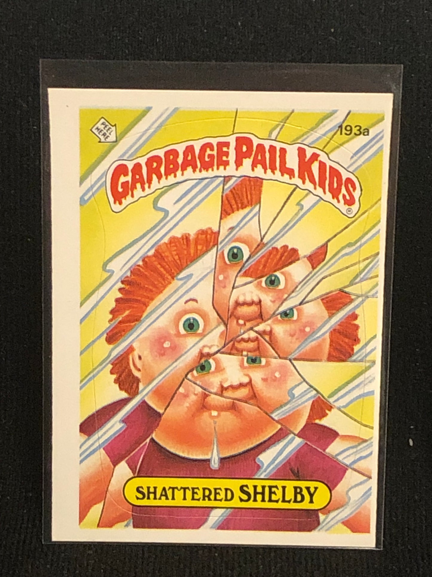 Garbage Pail Kids Original Series 5 (os5) 193a Shattered Shelby