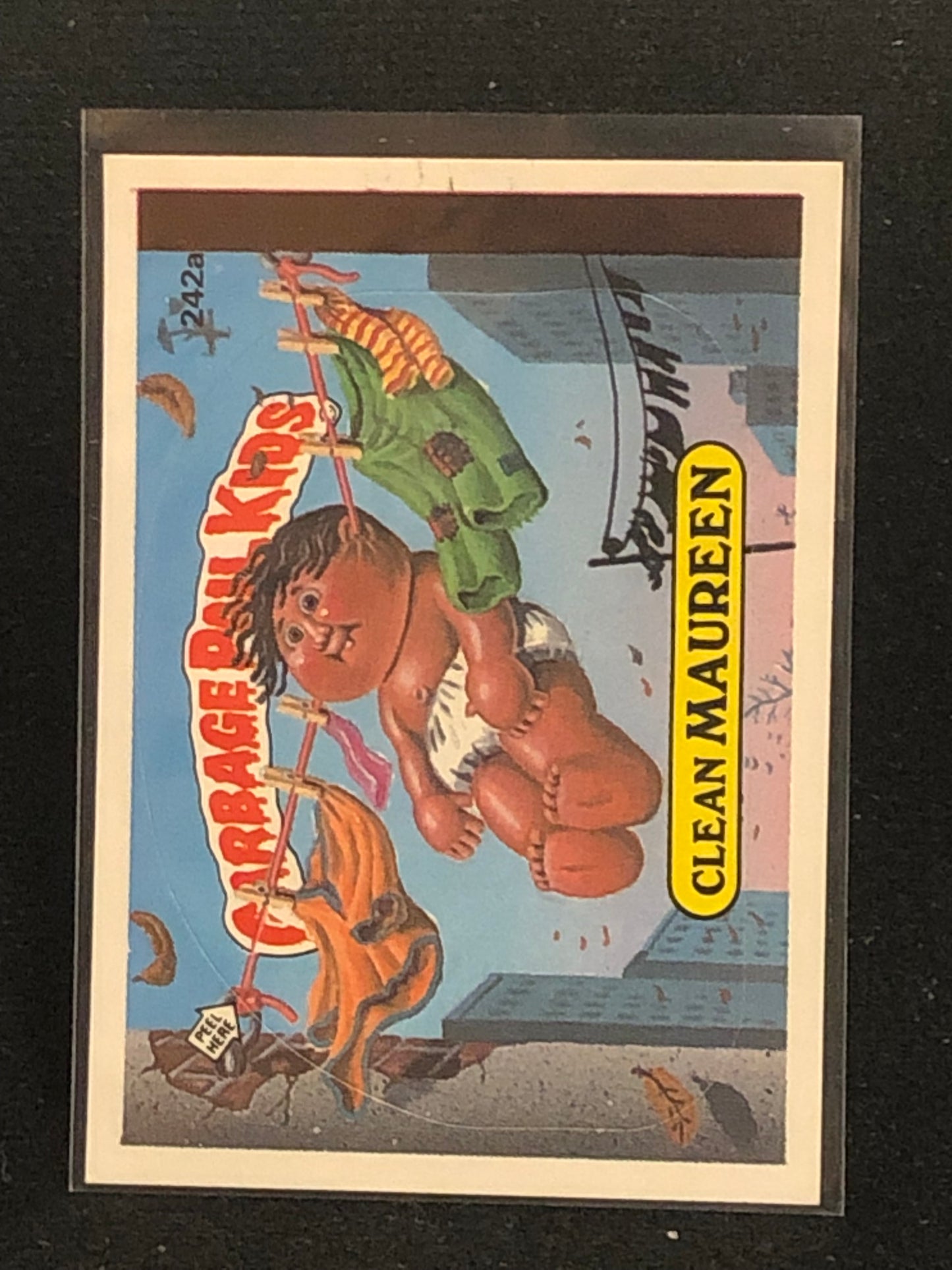 Garbage Pail Kids Original Series 6 (os6) 242a Clean Maureen