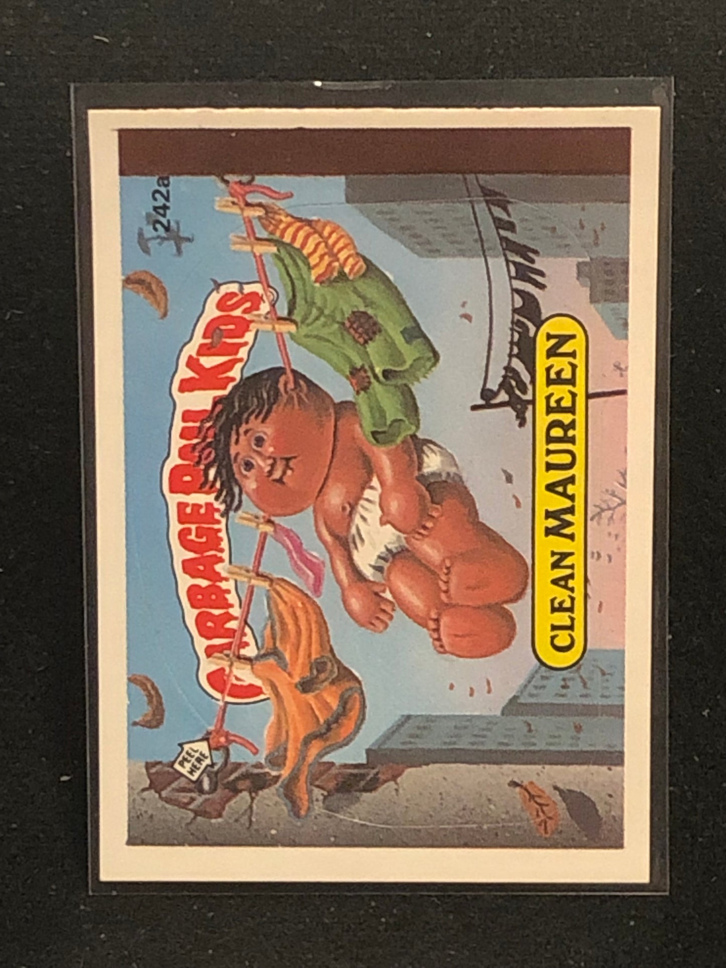 Garbage Pail Kids Original Series 6 (os6) 242a Clean Maureen