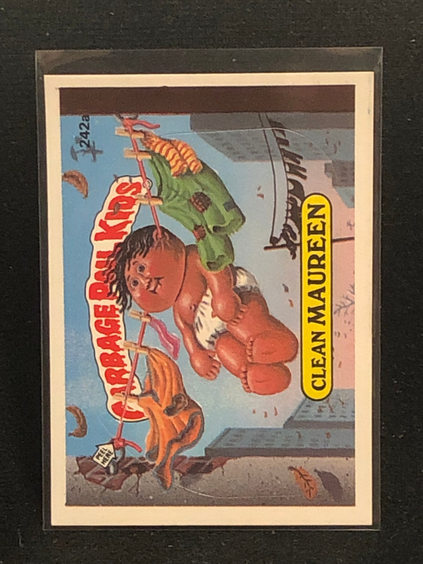 Garbage Pail Kids Original Series 6 (os6) 242a Clean Maureen