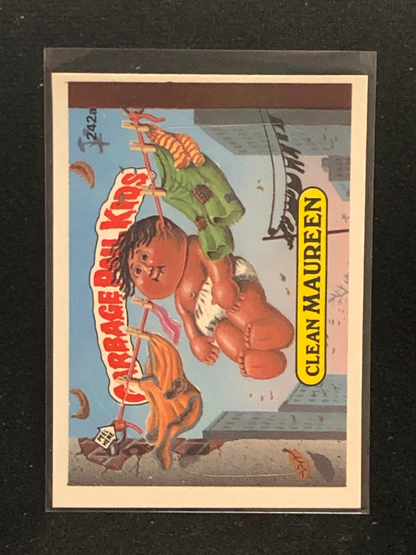 Garbage Pail Kids Original Series 6 (os6) 242a Clean Maureen