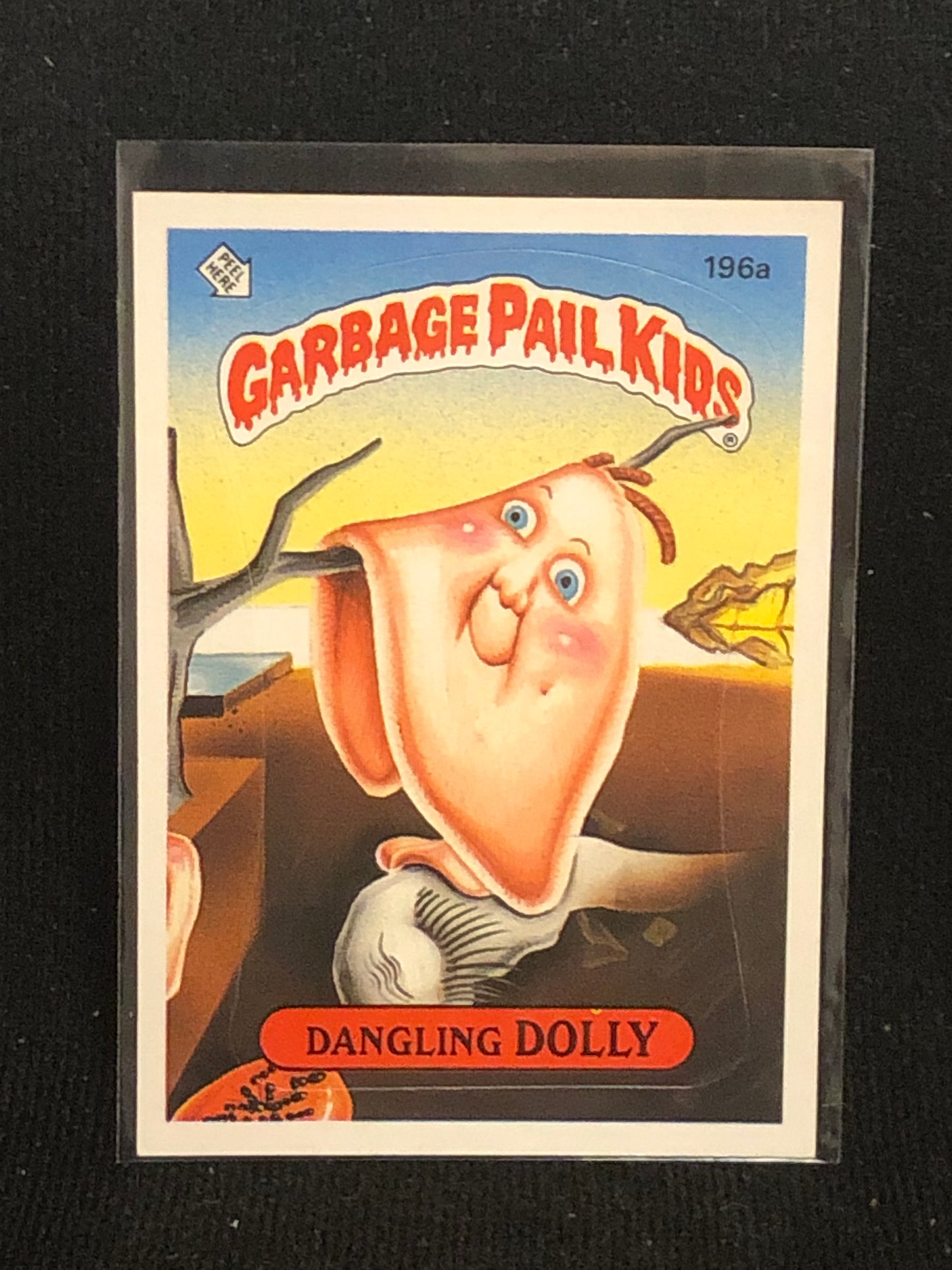 Garbage Pail Kids Original Series 5 (os5) 196a Dangling Dolly