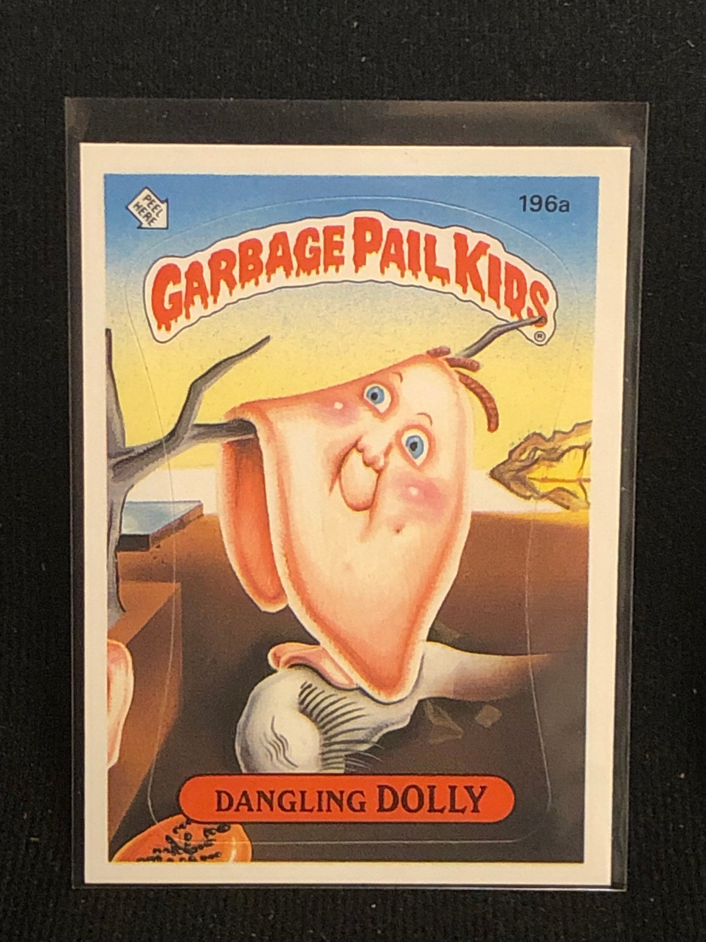 Garbage Pail Kids Original Series 5 (os5) 196a Dangling Dolly