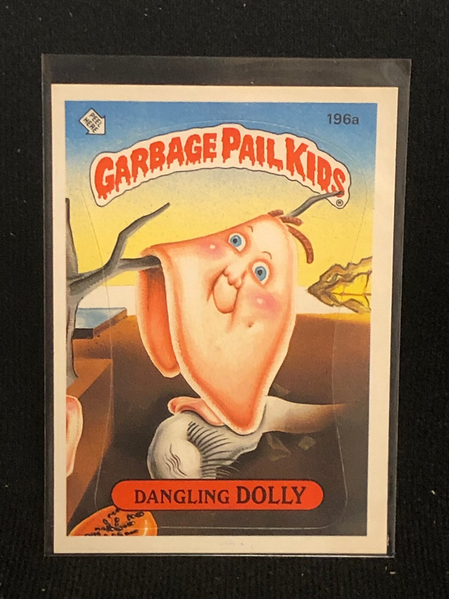 Garbage Pail Kids Original Series 5 (os5) 196a Dangling Dolly