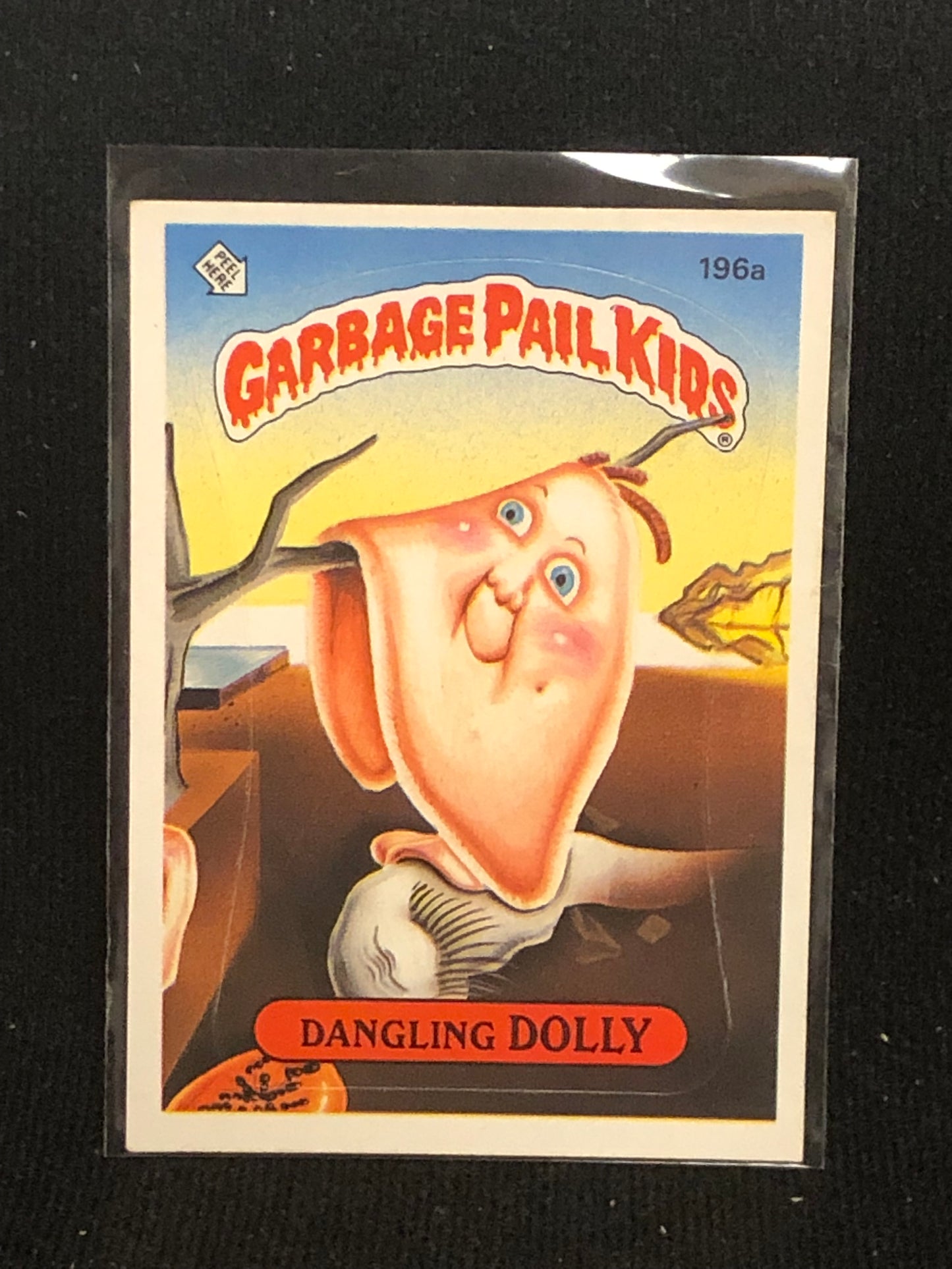 Garbage Pail Kids Original Series 5 (os5) 196a Dangling Dolly