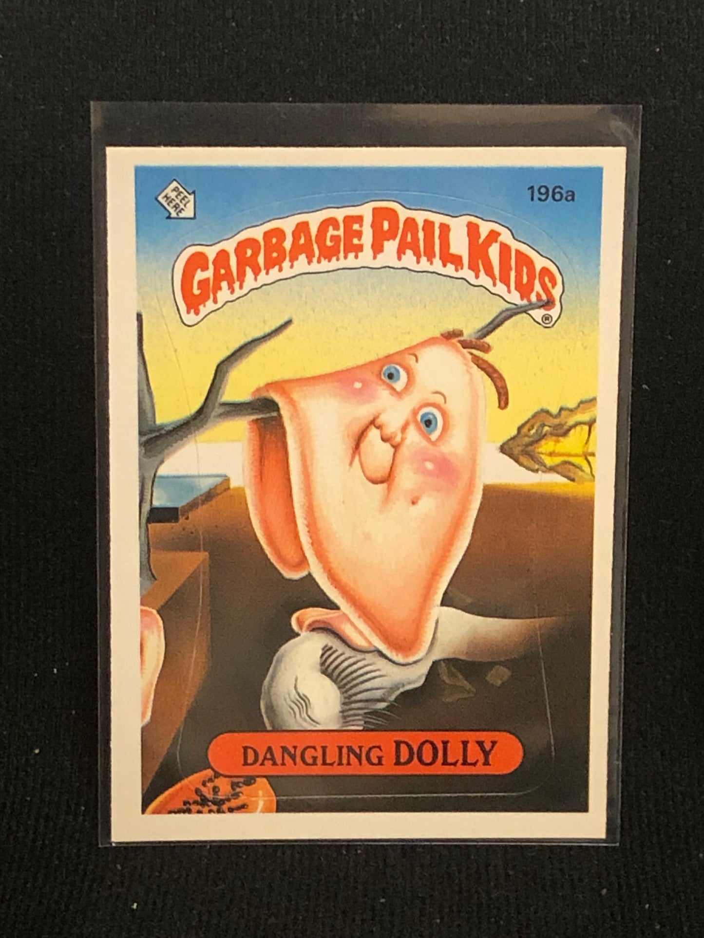 Garbage Pail Kids Original Series 5 (os5) 196a Dangling Dolly