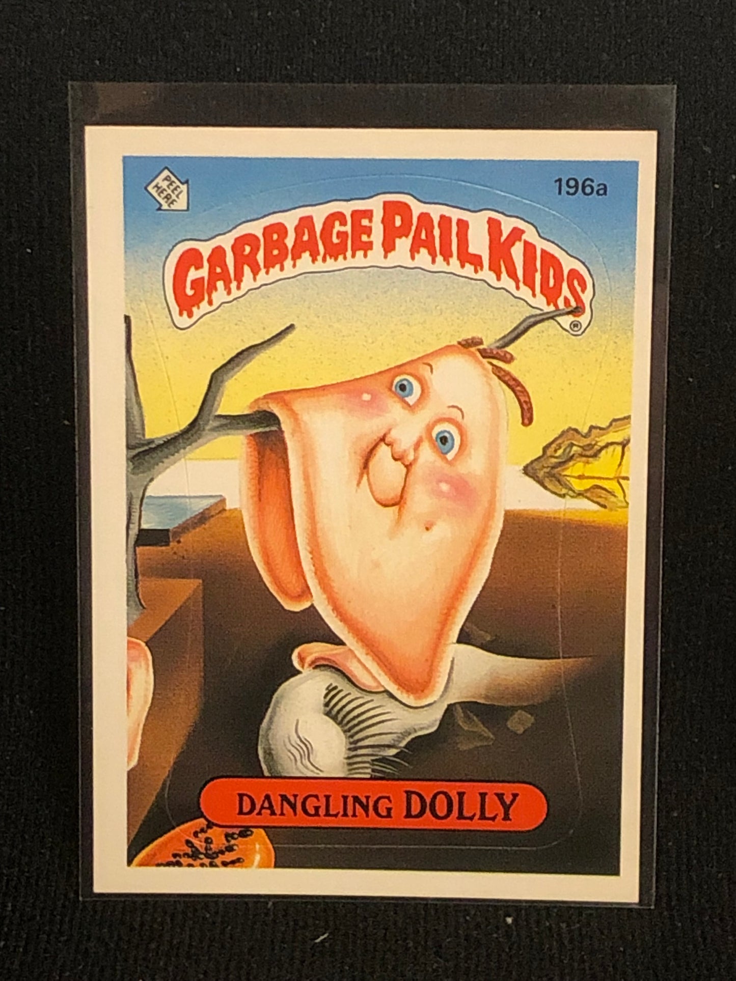 Garbage Pail Kids Original Series 5 (os5) 196a Dangling Dolly