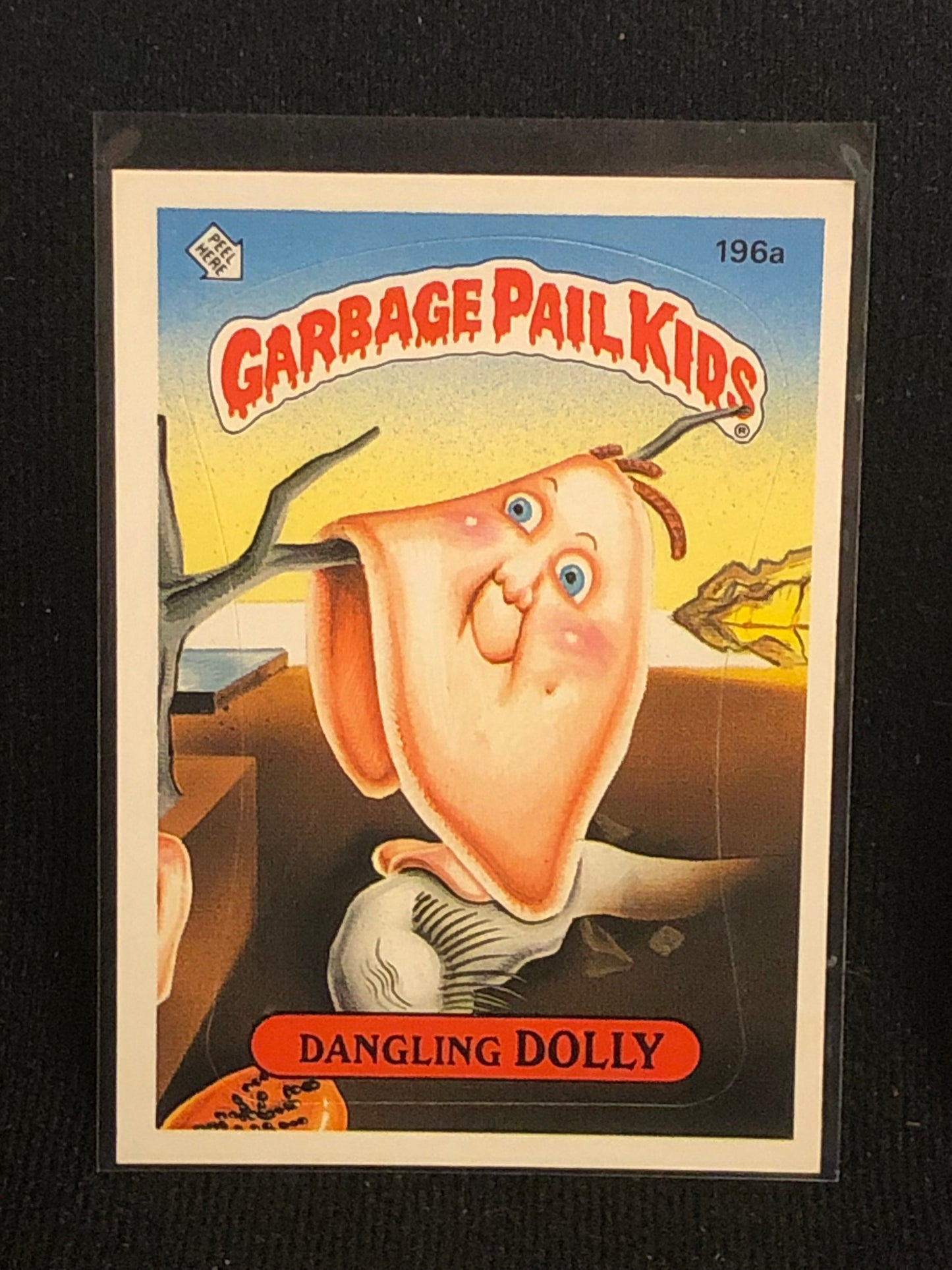 Garbage Pail Kids Original Series 5 (os5) 196a Dangling Dolly