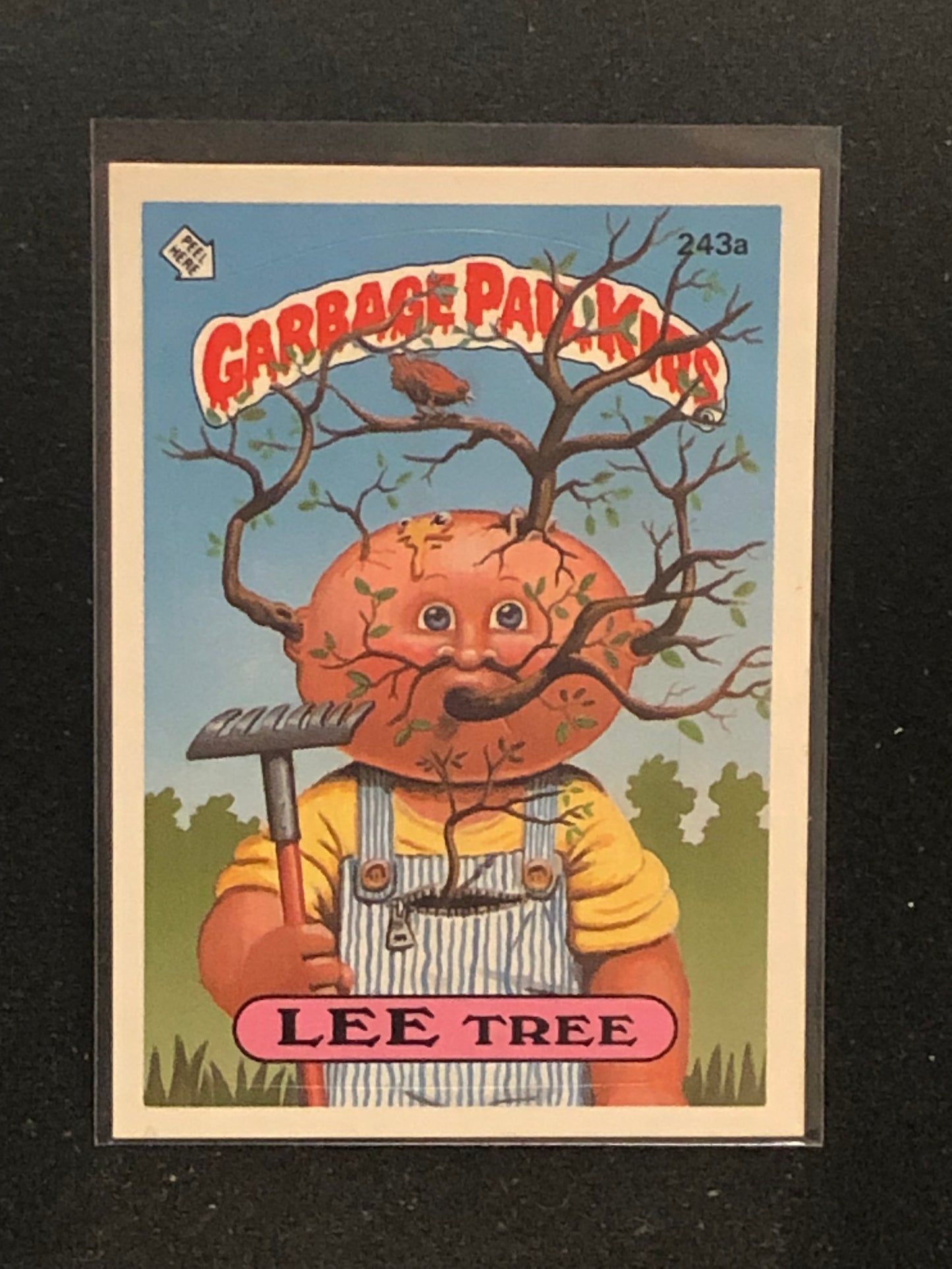 Garbage Pail Kids Original Series 6 (os6) 243a Lee Tree