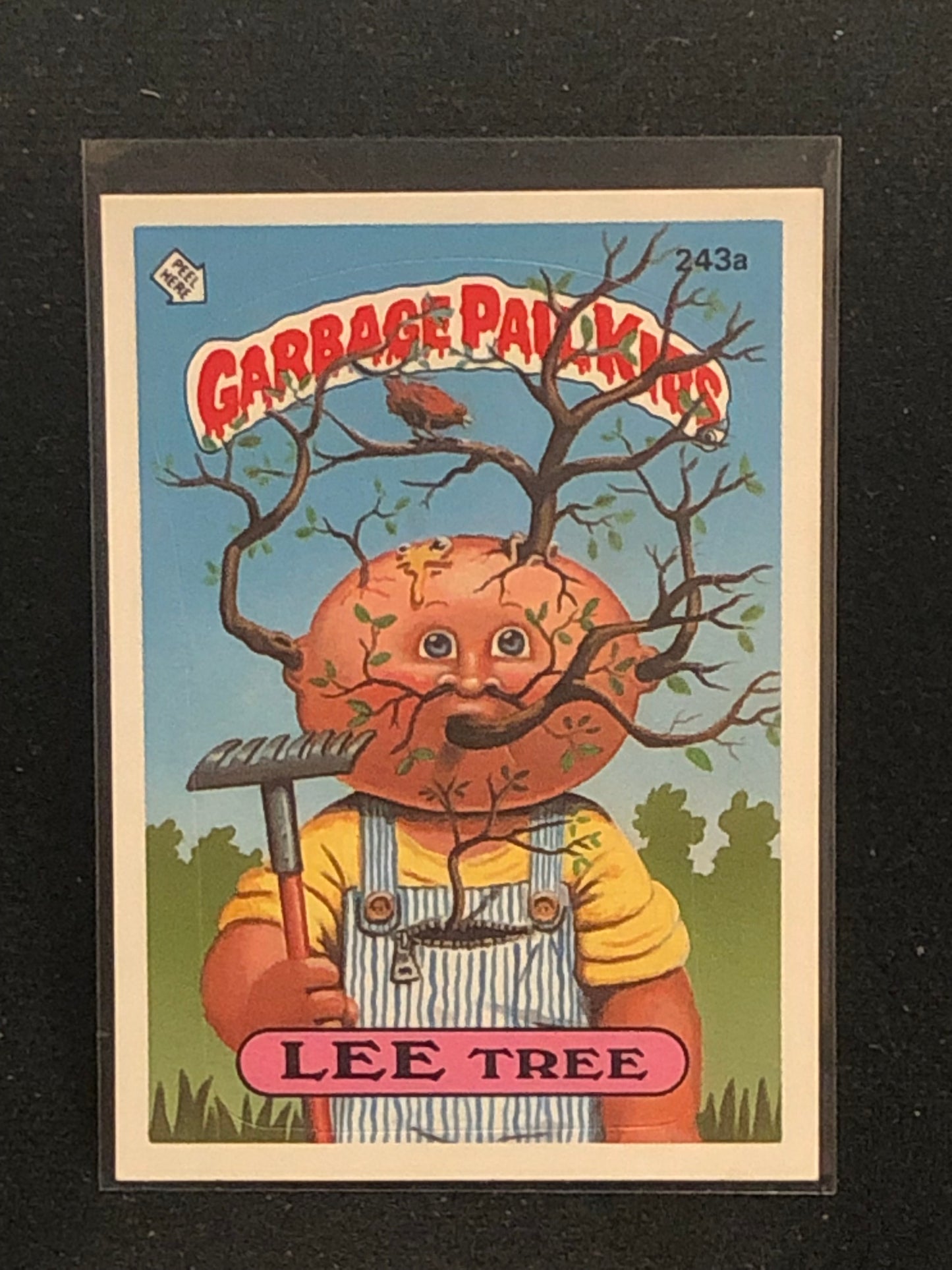 Garbage Pail Kids Original Series 6 (os6) 243a Lee Tree