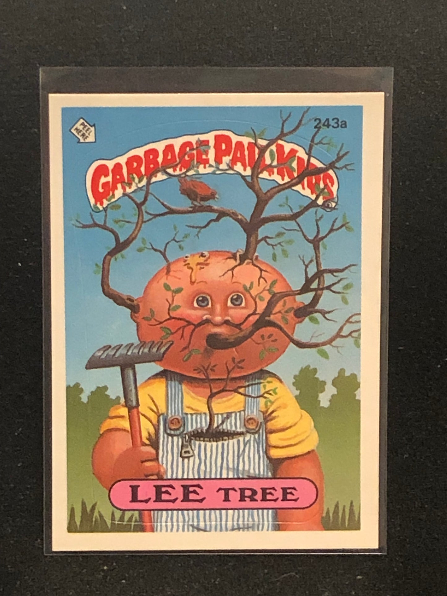 Garbage Pail Kids Original Series 6 (os6) 243a Lee Tree