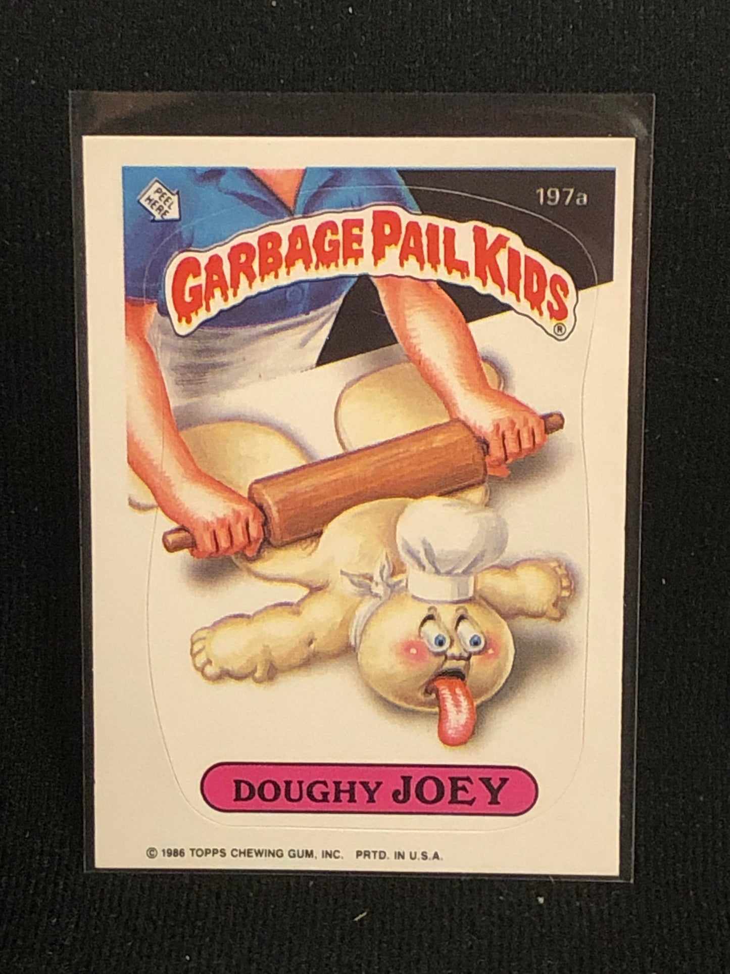 Garbage Pail Kids Original Series 5 (os5) 197a Doughy Joey