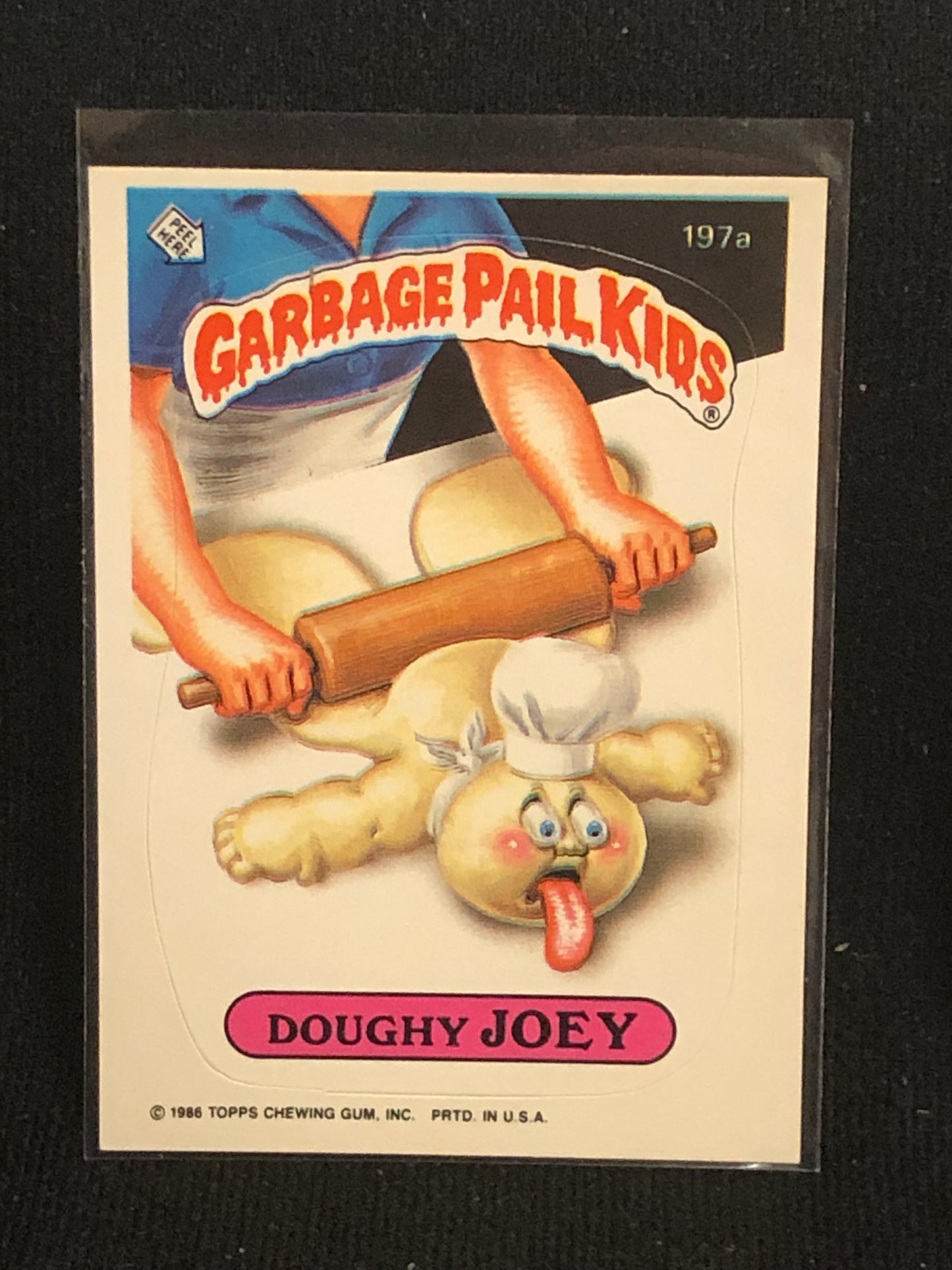 Garbage Pail Kids Original Series 5 (os5) 197a Doughy Joey