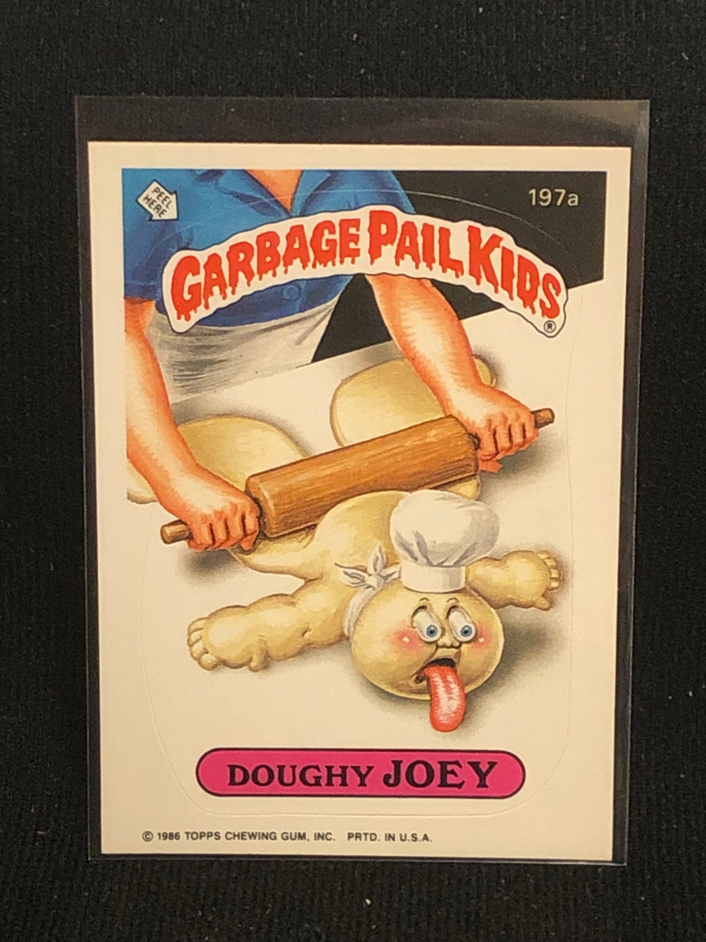 Garbage Pail Kids Original Series 5 (os5) 197a Doughy Joey