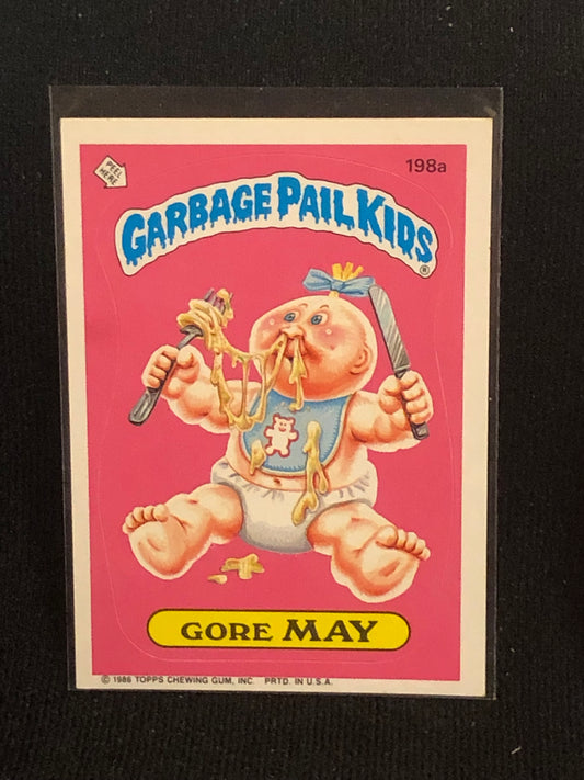 Garbage Pail Kids Original Series 5 (os5) 198a Gore May