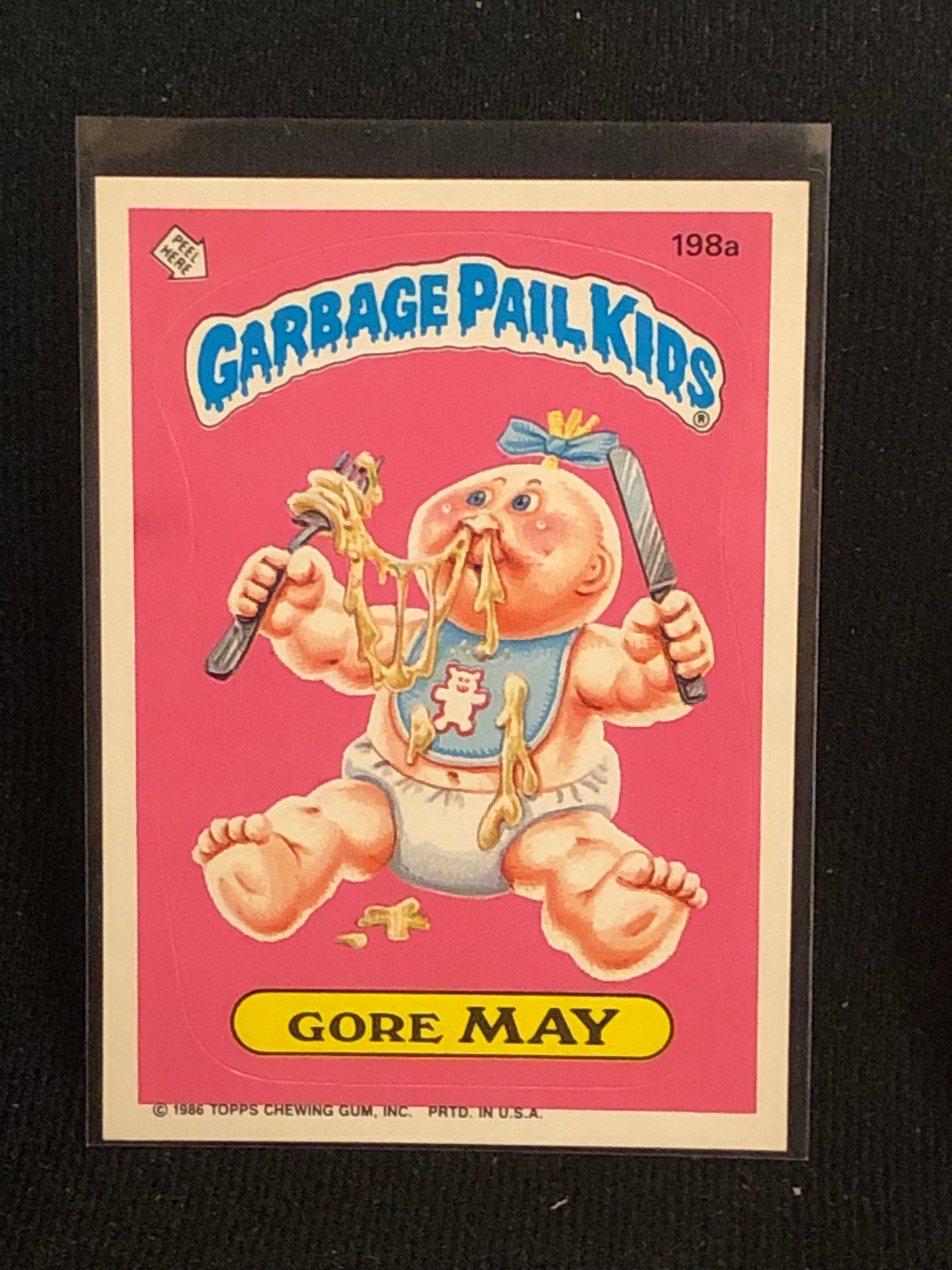 Garbage Pail Kids Original Series 5 (os5) 198a Gore May