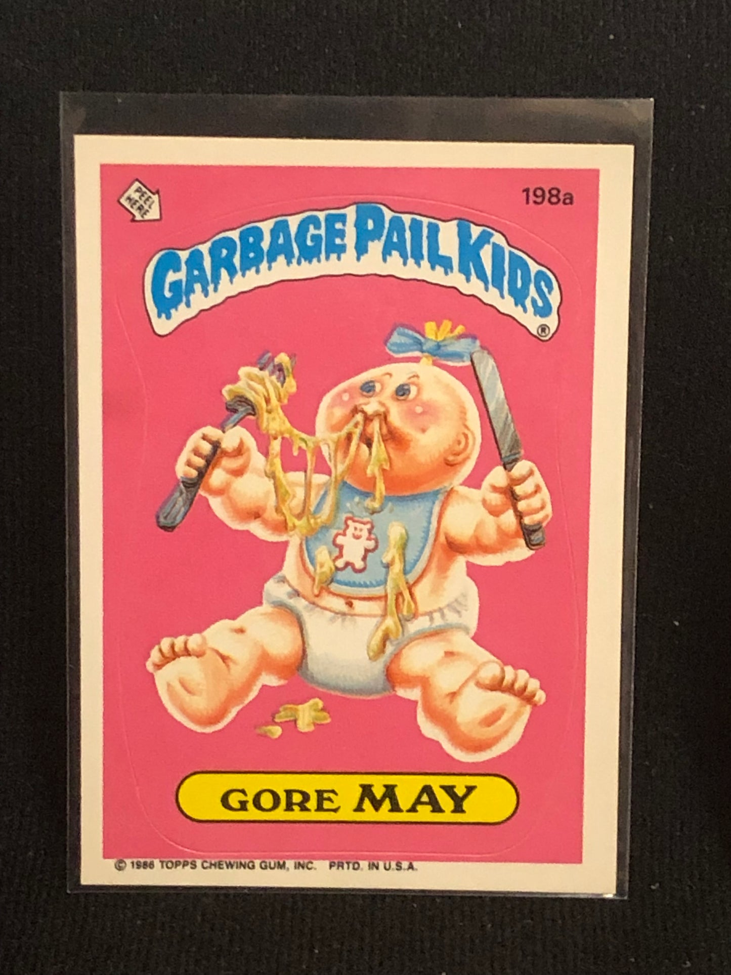 Garbage Pail Kids Original Series 5 (os5) 198a Gore May