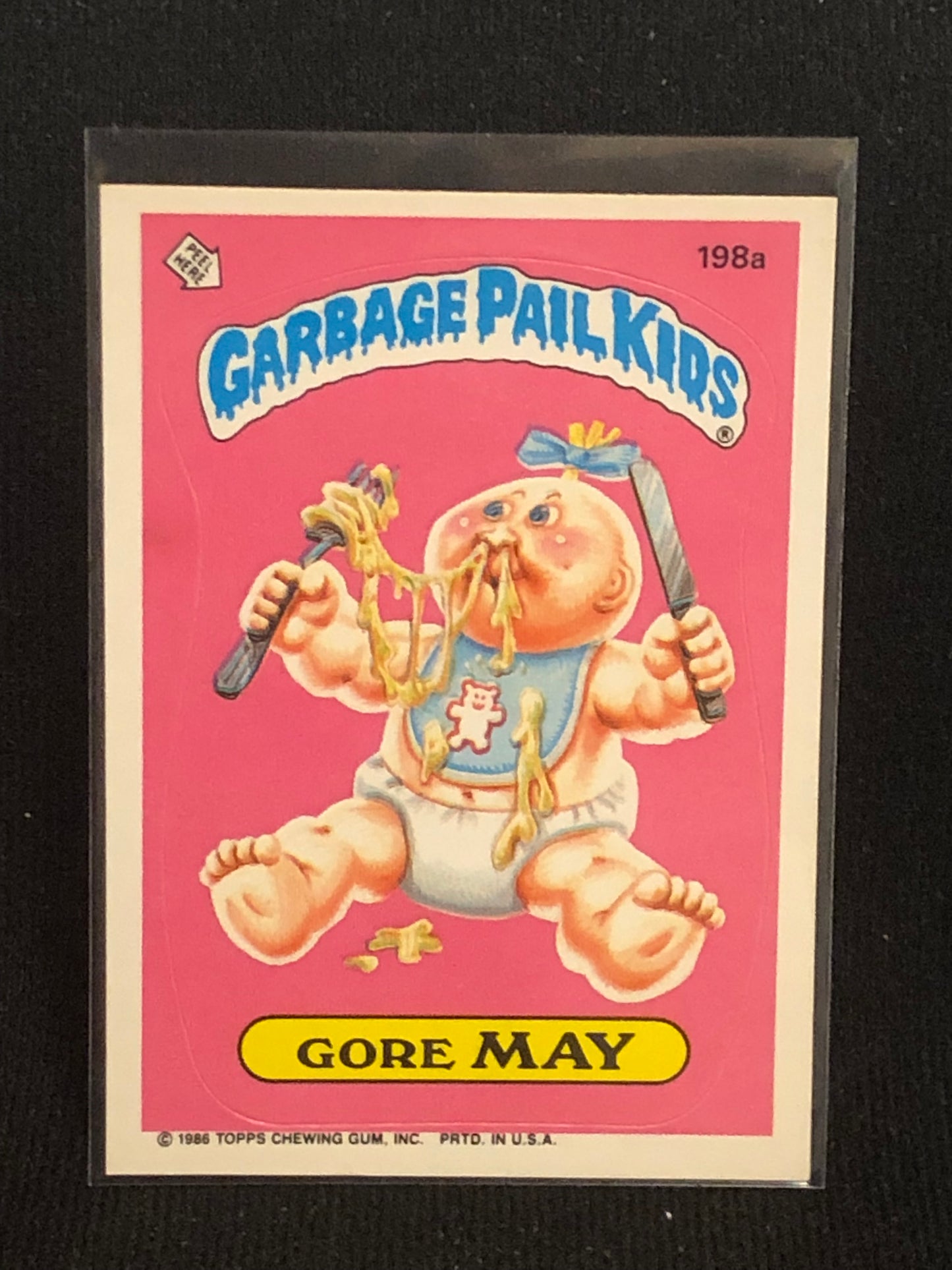 Garbage Pail Kids Original Series 5 (os5) 198a Gore May