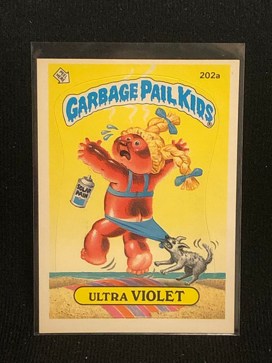 Garbage Pail Kids Original Series 5 (os5) 202a Ultra Violet