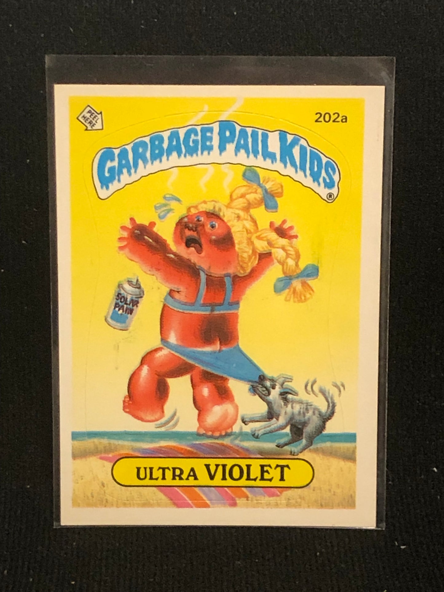 Garbage Pail Kids Original Series 5 (os5) 202a Ultra Violet