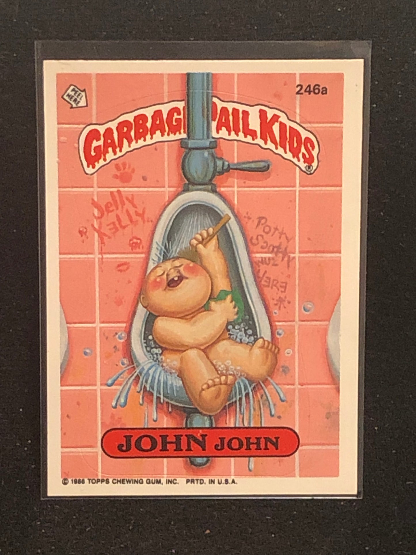 Garbage Pail Kids Original Series 6 (os6) 246a John John