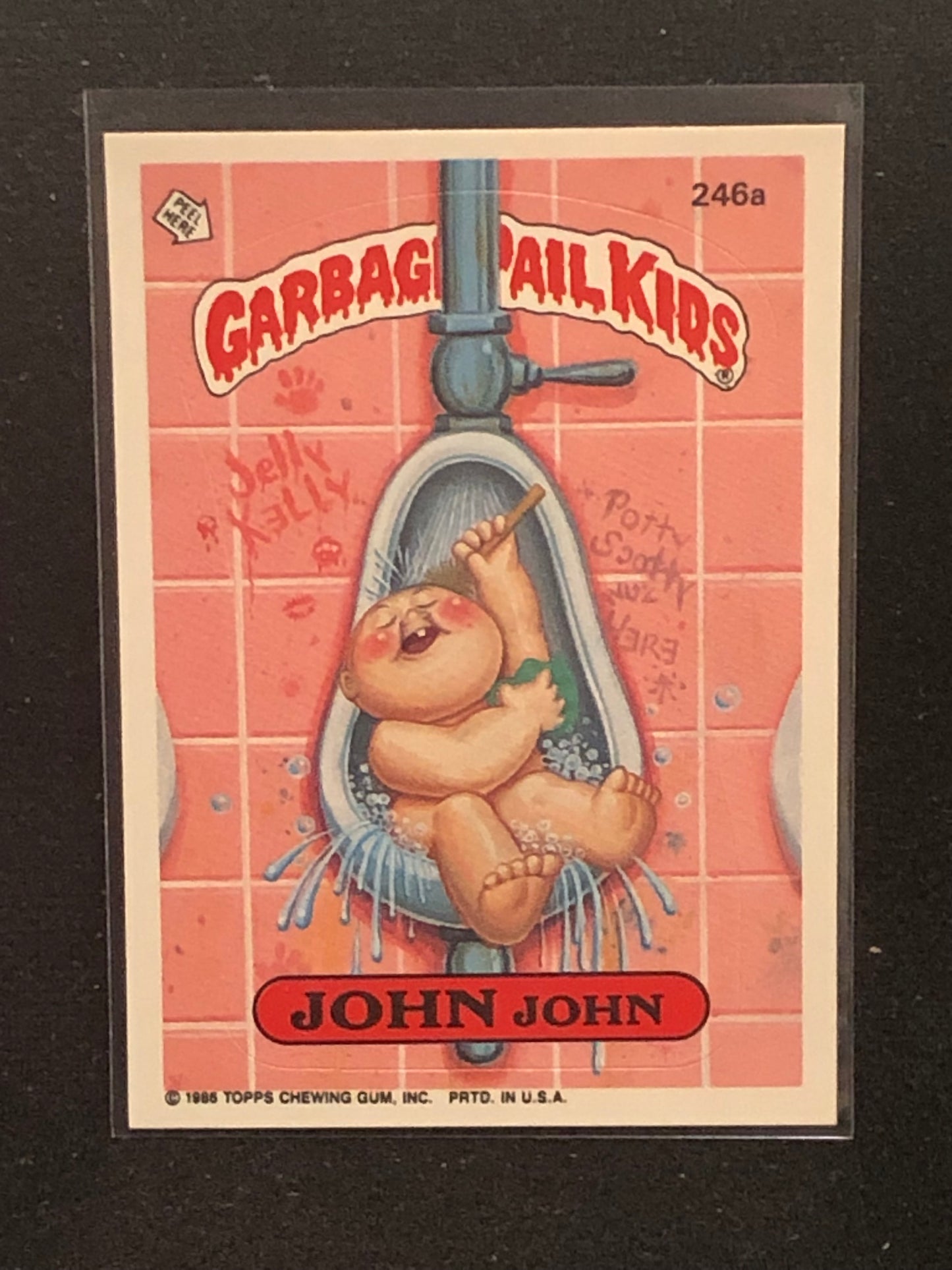 Garbage Pail Kids Original Series 6 (os6) 246a John John