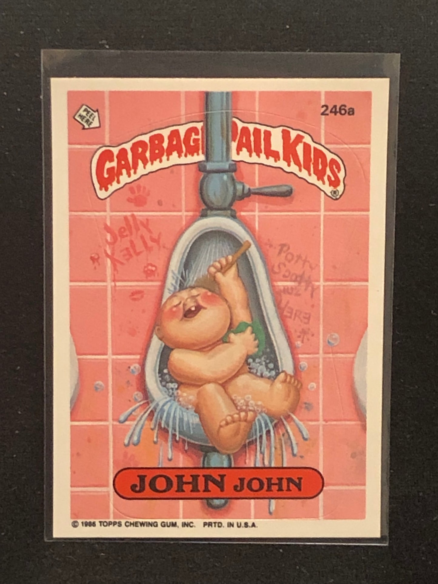 Garbage Pail Kids Original Series 6 (os6) 246a John John