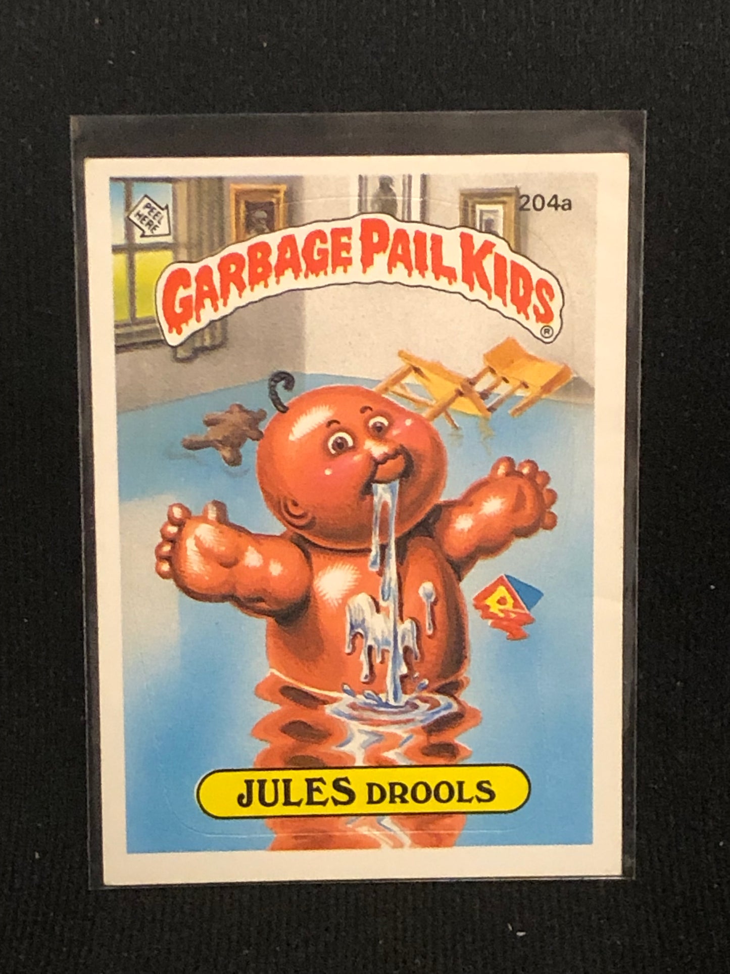 Garbage Pail Kids Original Series 5 (os5) 204a Jules Drools