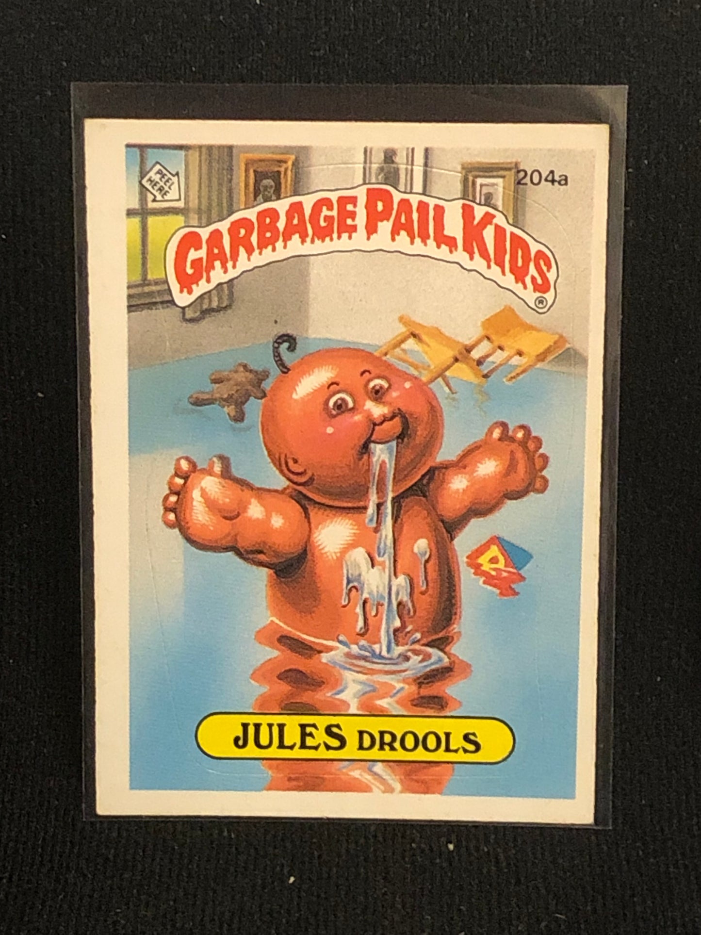 Garbage Pail Kids Original Series 5 (os5) 204a Jules Drools