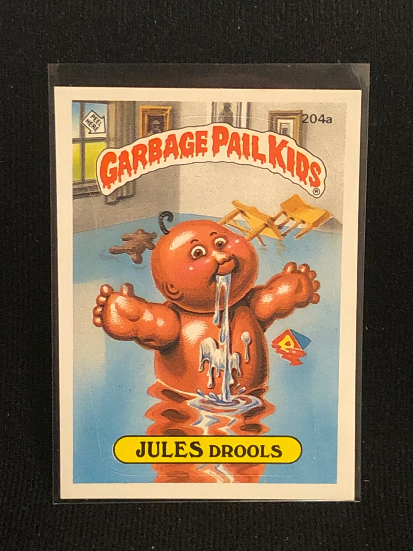 Garbage Pail Kids Original Series 5 (os5) 204a Jules Drools