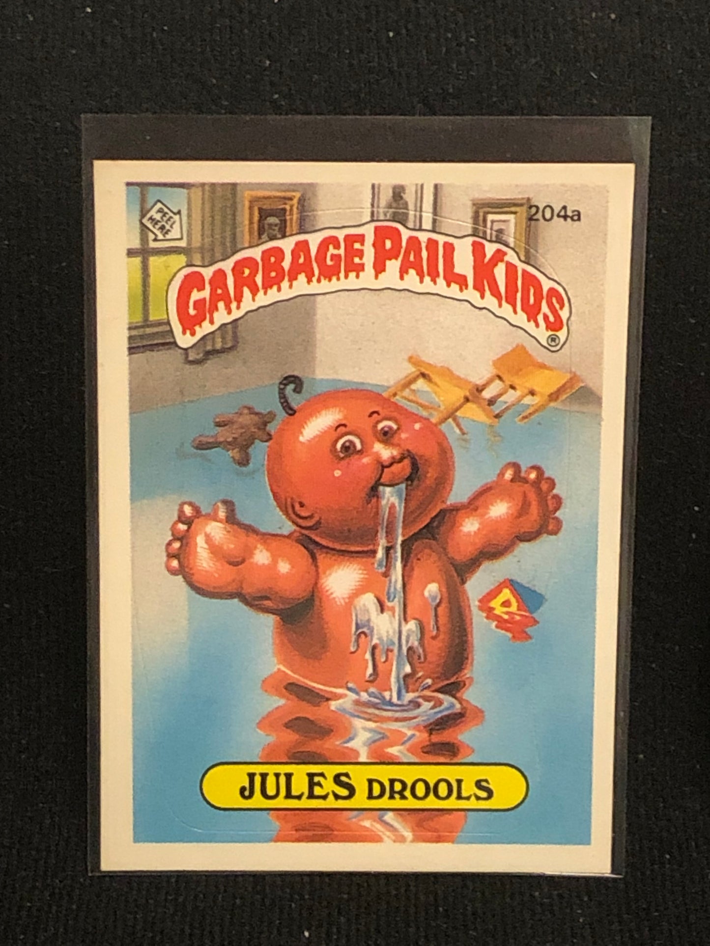 Garbage Pail Kids Original Series 5 (os5) 204a Jules Drools